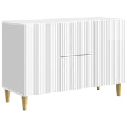 Kreveta s ladicama Bijela visokog sjaja 89 x 34,5 x 60 cm