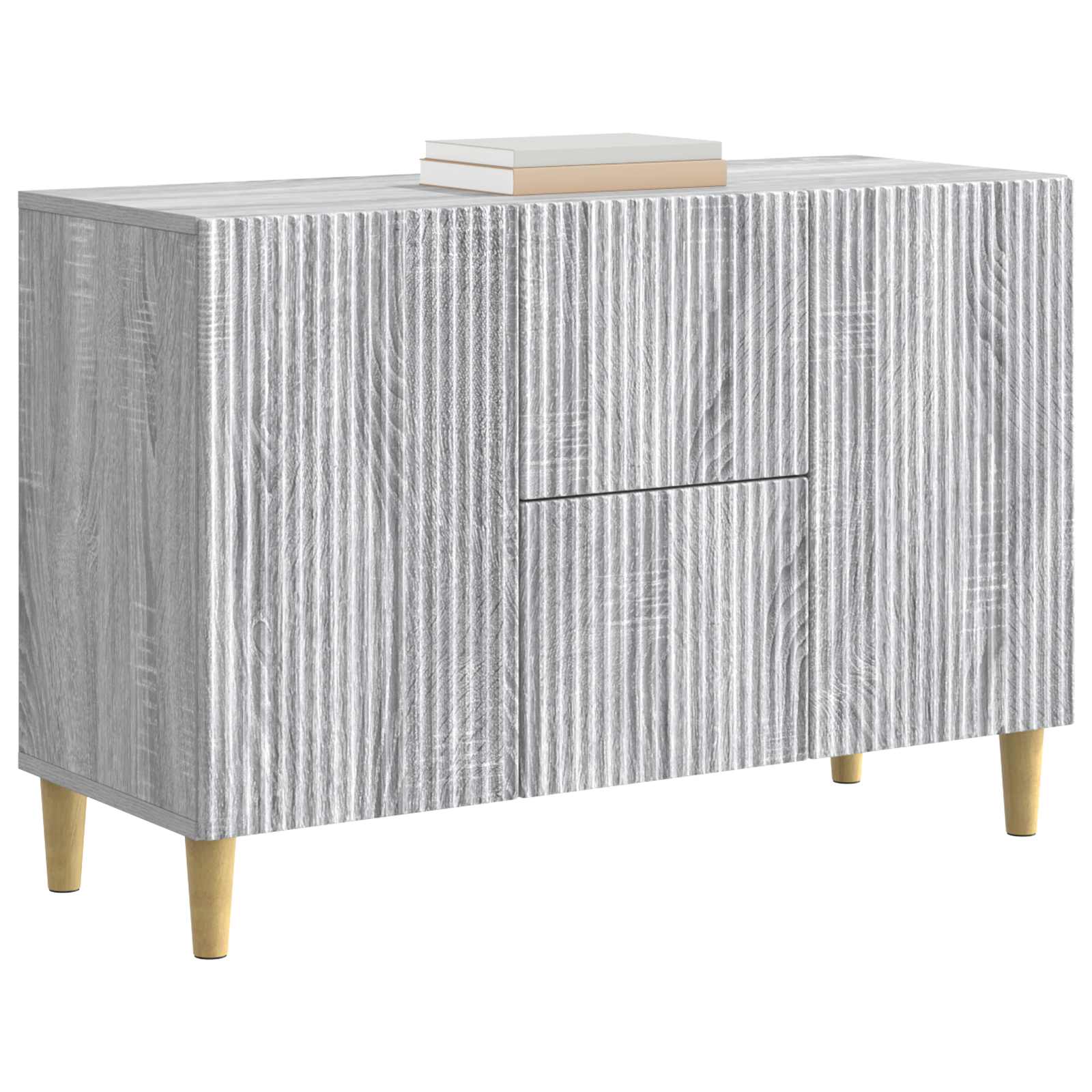 Kreveta Siva sonoma 89 x 34,5 x 60 cm Konstruirano drvo