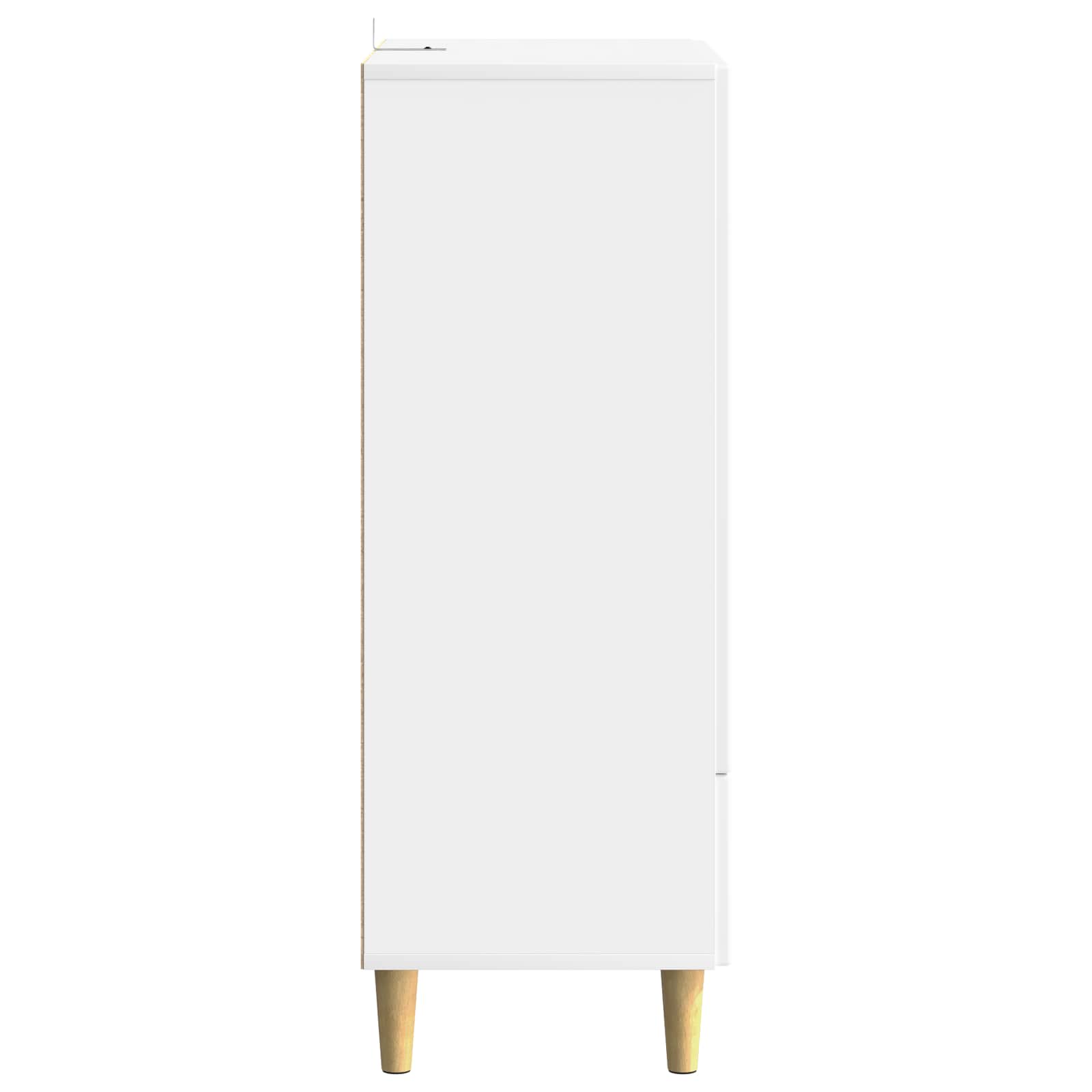 Kreveta s ladicama Bijela 66 x 34,5 x 95 cm Konstruirano drvo