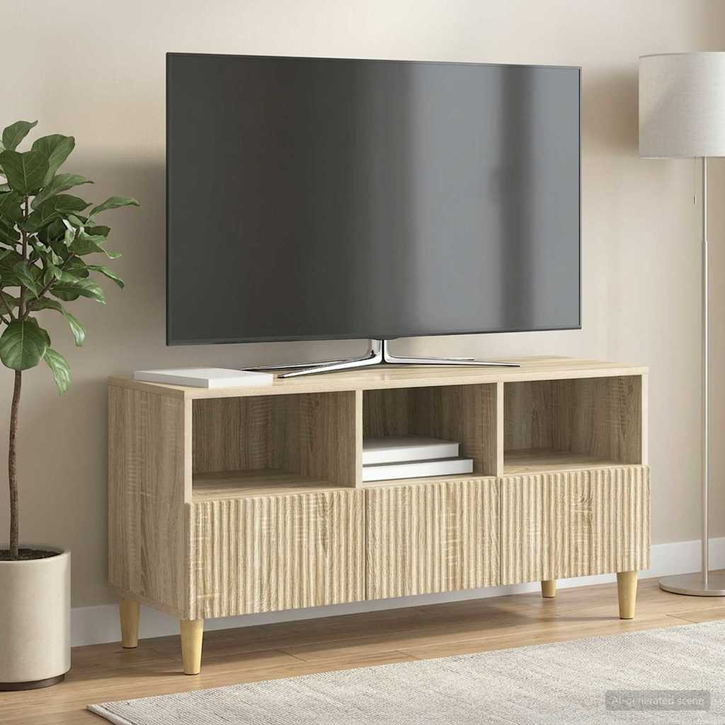TV ormar 102 x 34,5 x 50 cm Hrast sonoma Konstruirano drvo