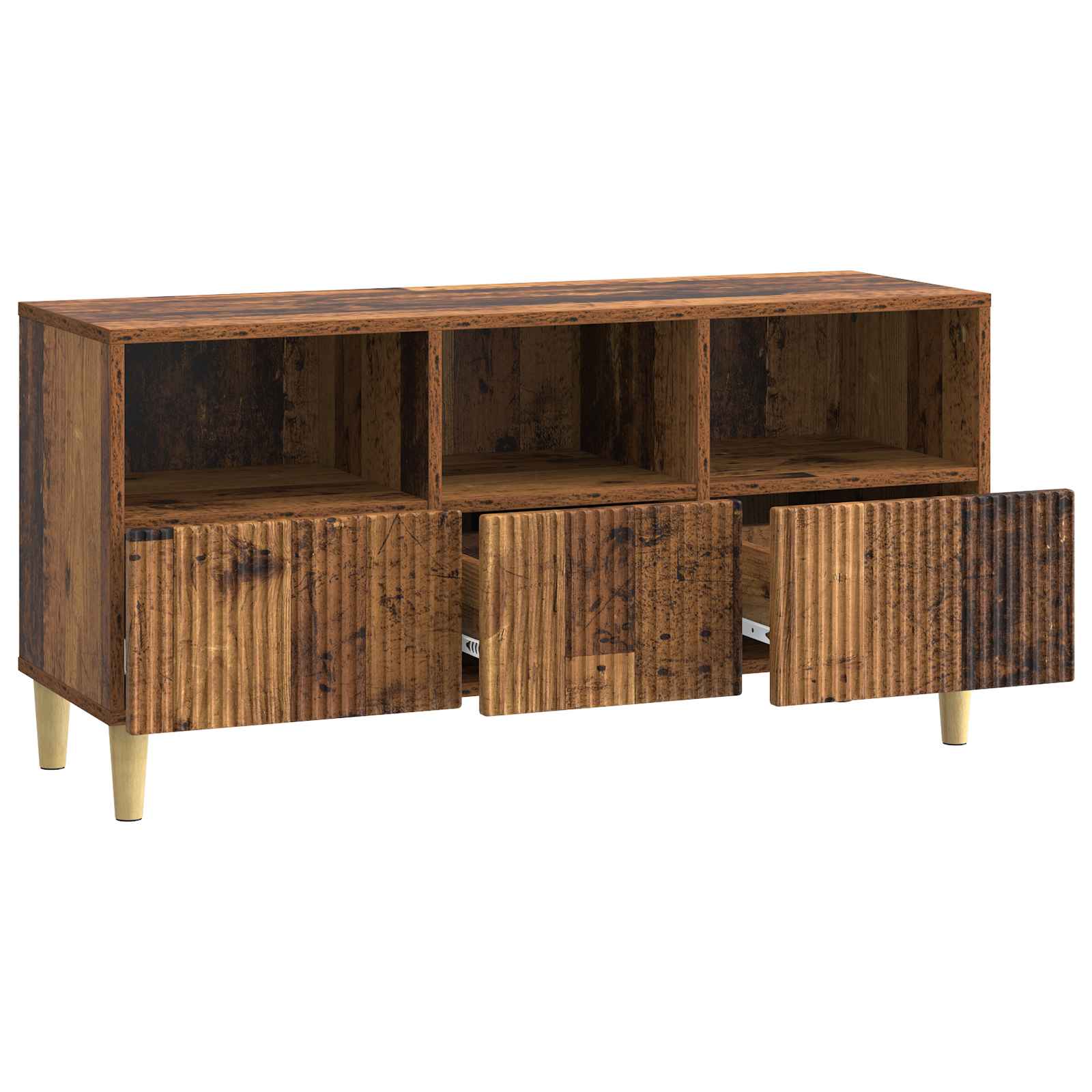 TV ormar Staro drvo 102 x 34,5 x 50 cm Konstruirano drvo
