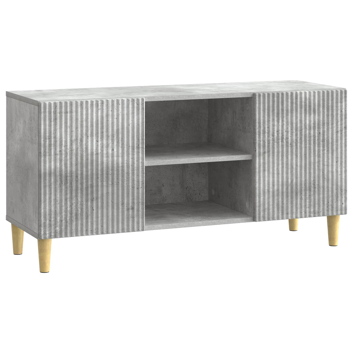 TV ormar 102 x 34,5 x 50 cm Betonska siva Konstruirano drvo