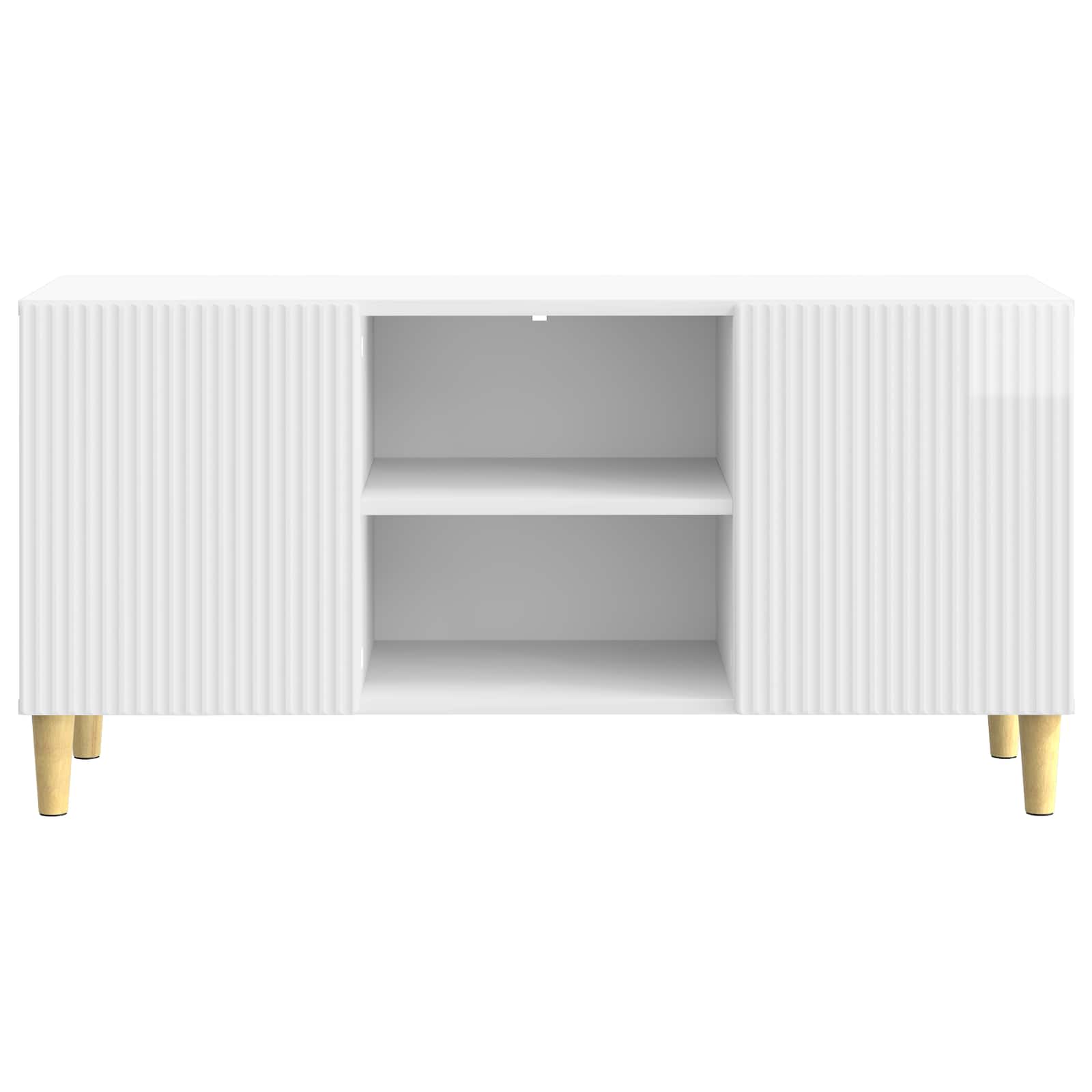 TV ormar Bijela visokog sjaja 102 x 34,5 x 50 cm