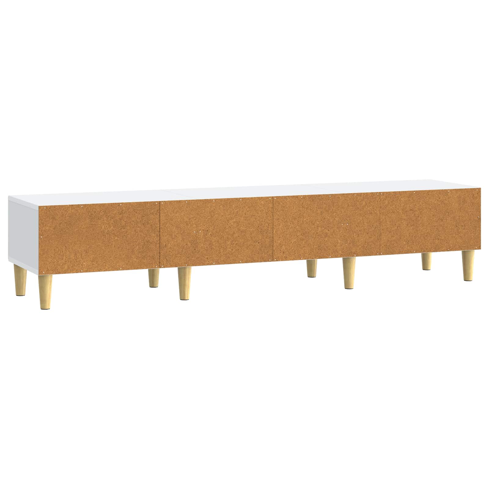 TV ormar s ladicama Bijela 147 x 34,5 x 30 cm Konstruirano drvo