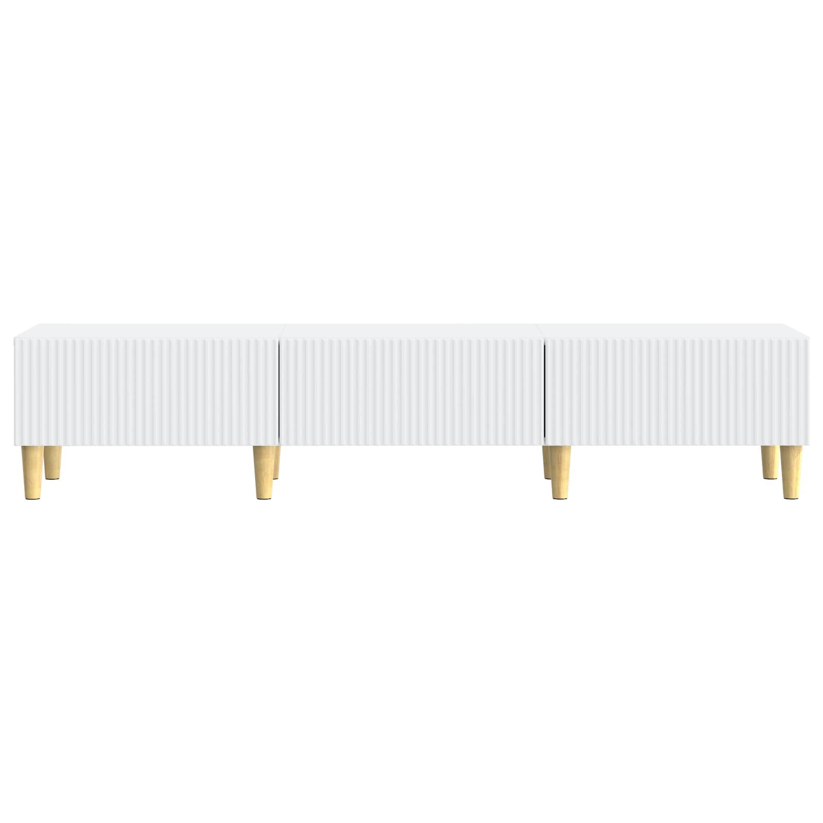 TV ormar s ladicama Bijela 147 x 34,5 x 30 cm Konstruirano drvo