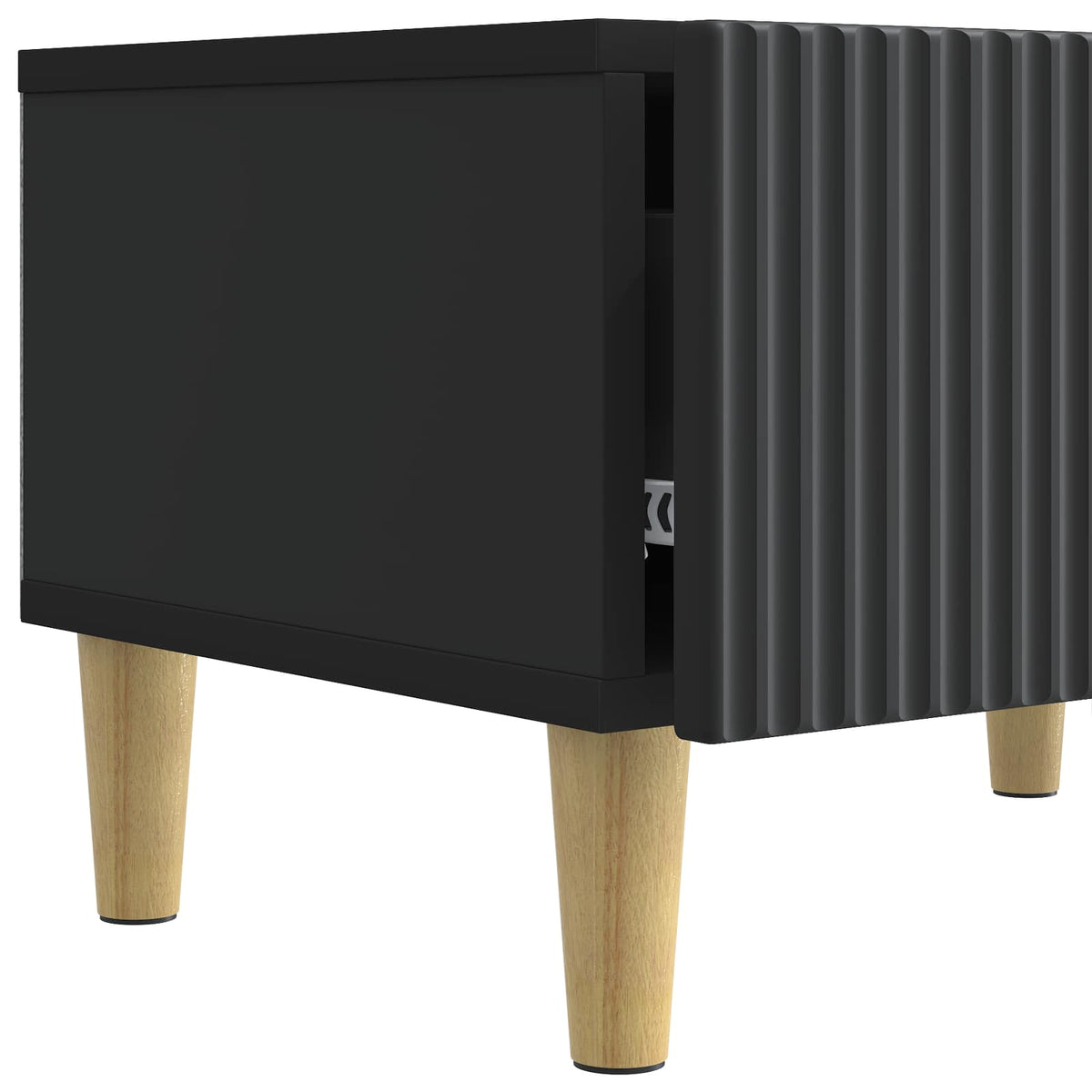 TV ormar 147 x 34,5 x 30 cm Crna Konstruirano drvo