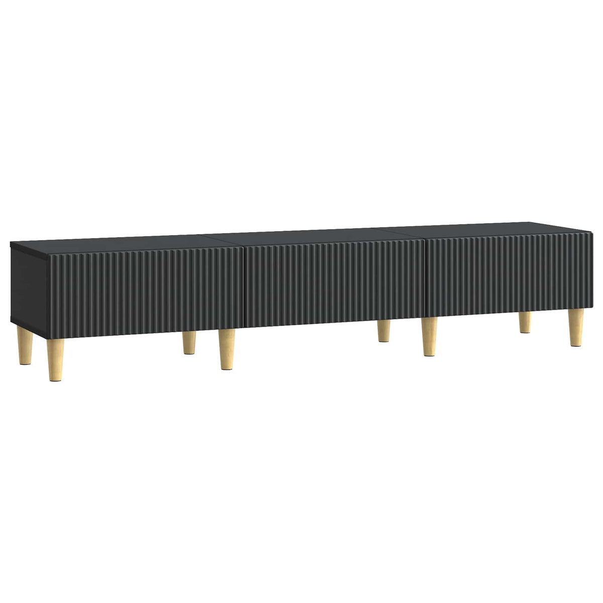 TV ormar 147 x 34,5 x 30 cm Crna Konstruirano drvo