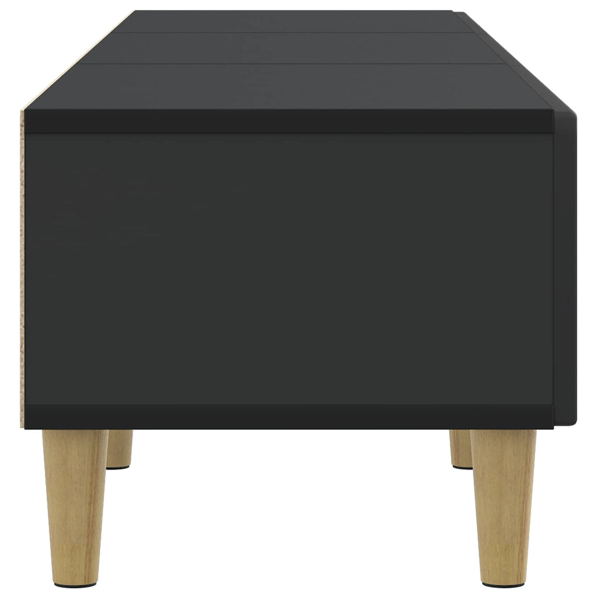 TV ormar 147 x 34,5 x 30 cm Crna Konstruirano drvo