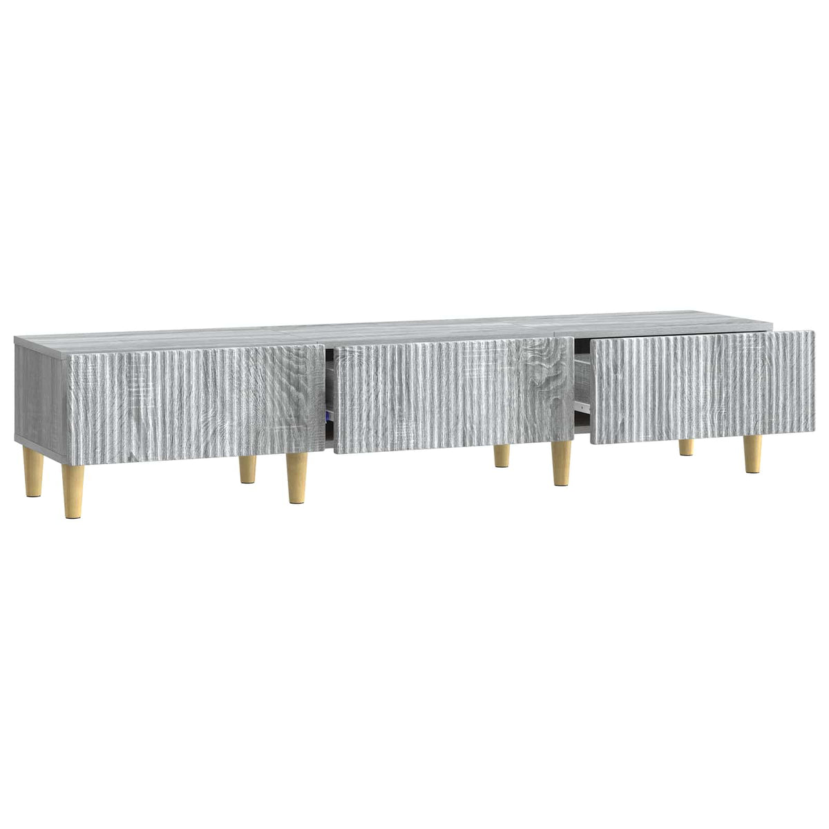 TV ormar Siva sonoma 147 x 34,5 x 30 cm Konstruirano drvo