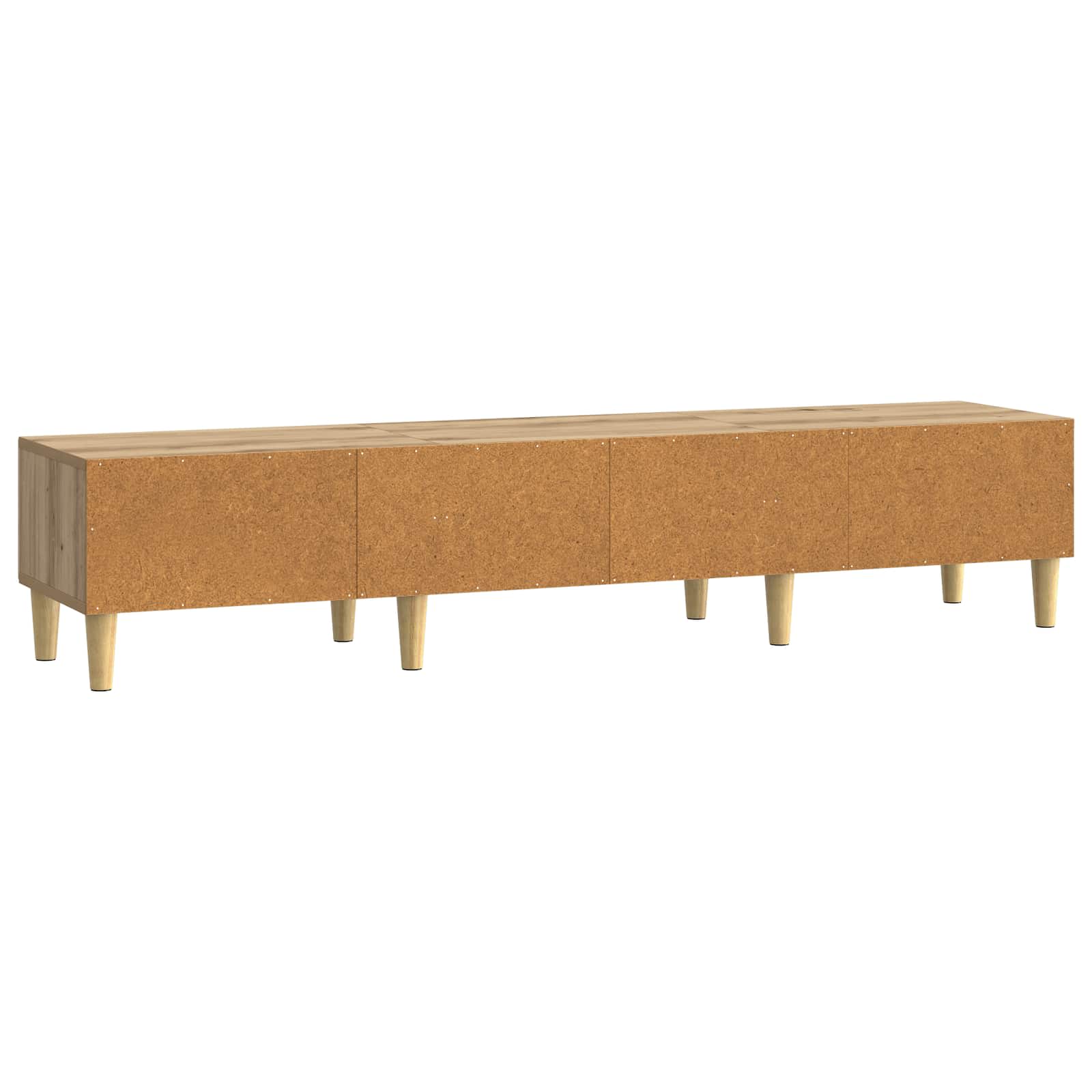 TV ormar 147 x 34,5 x 30 cm Hrast artisan Konstruirano drvo