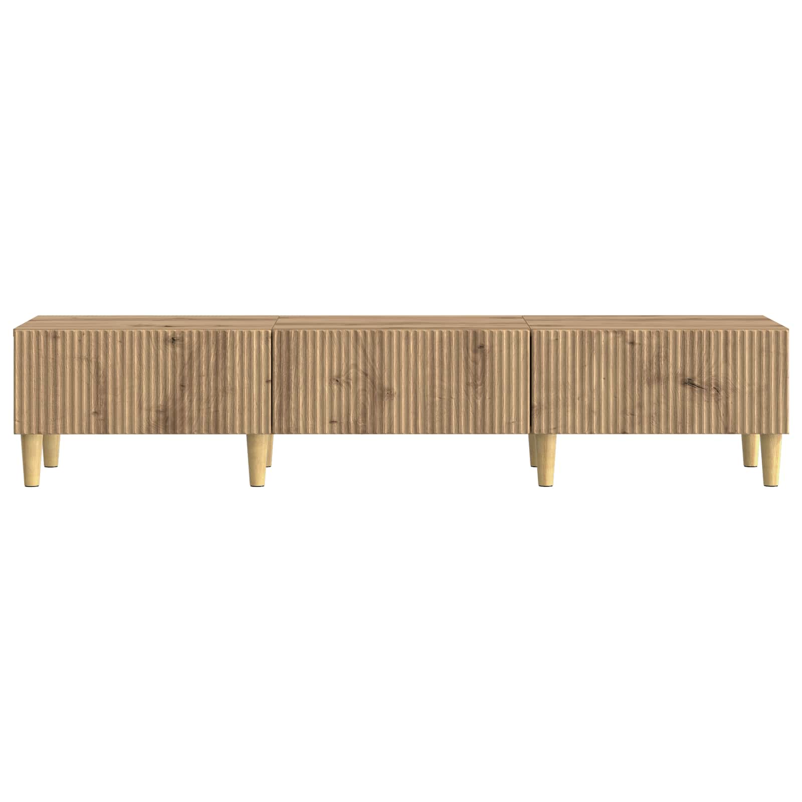 TV ormar 147 x 34,5 x 30 cm Hrast artisan Konstruirano drvo