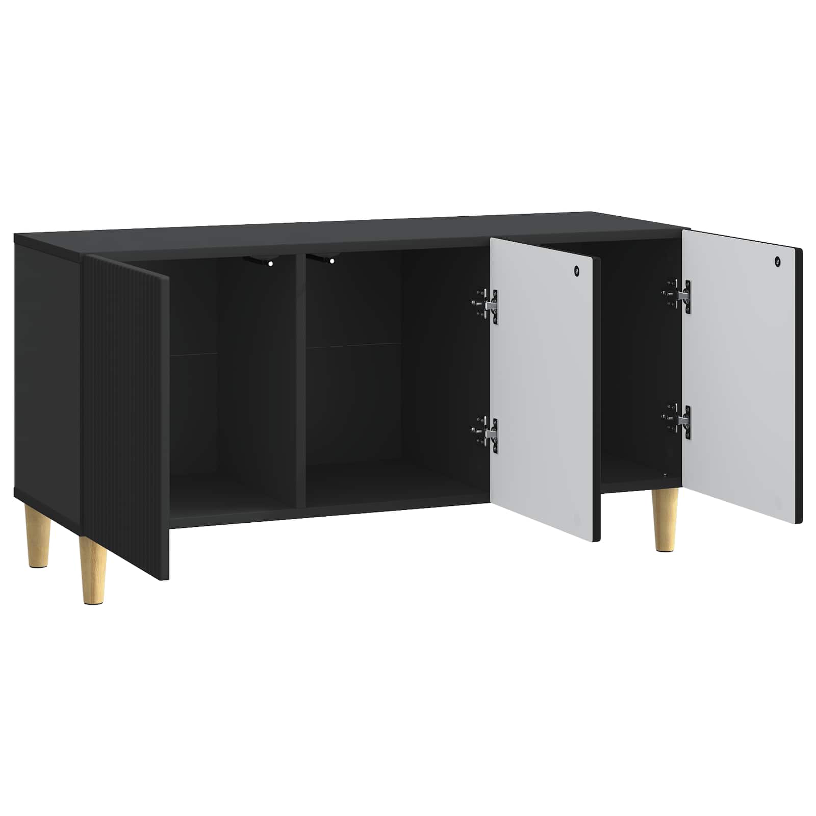 TV ormar Crna 99 x 34,5 x 50 cm Konstruirano drvo