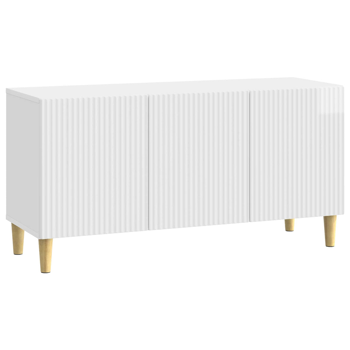 TV ormar 99 x 34,5 x 50 cm Bijela visokog sjaja