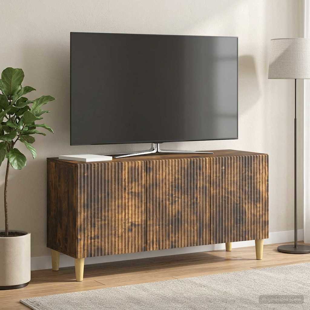 TV ormar 99 x 34,5 x 50 cm Dimljeni hrast Konstruirano drvo