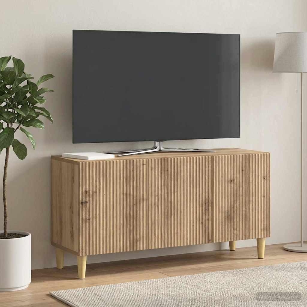 TV ormar 99 x 34,5 x 50 cm Hrast artisan Konstruirano drvo