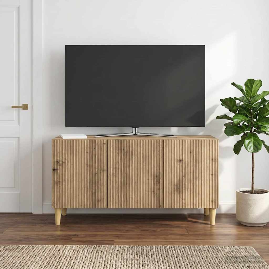 TV ormar 99 x 34,5 x 50 cm Hrast artisan Konstruirano drvo