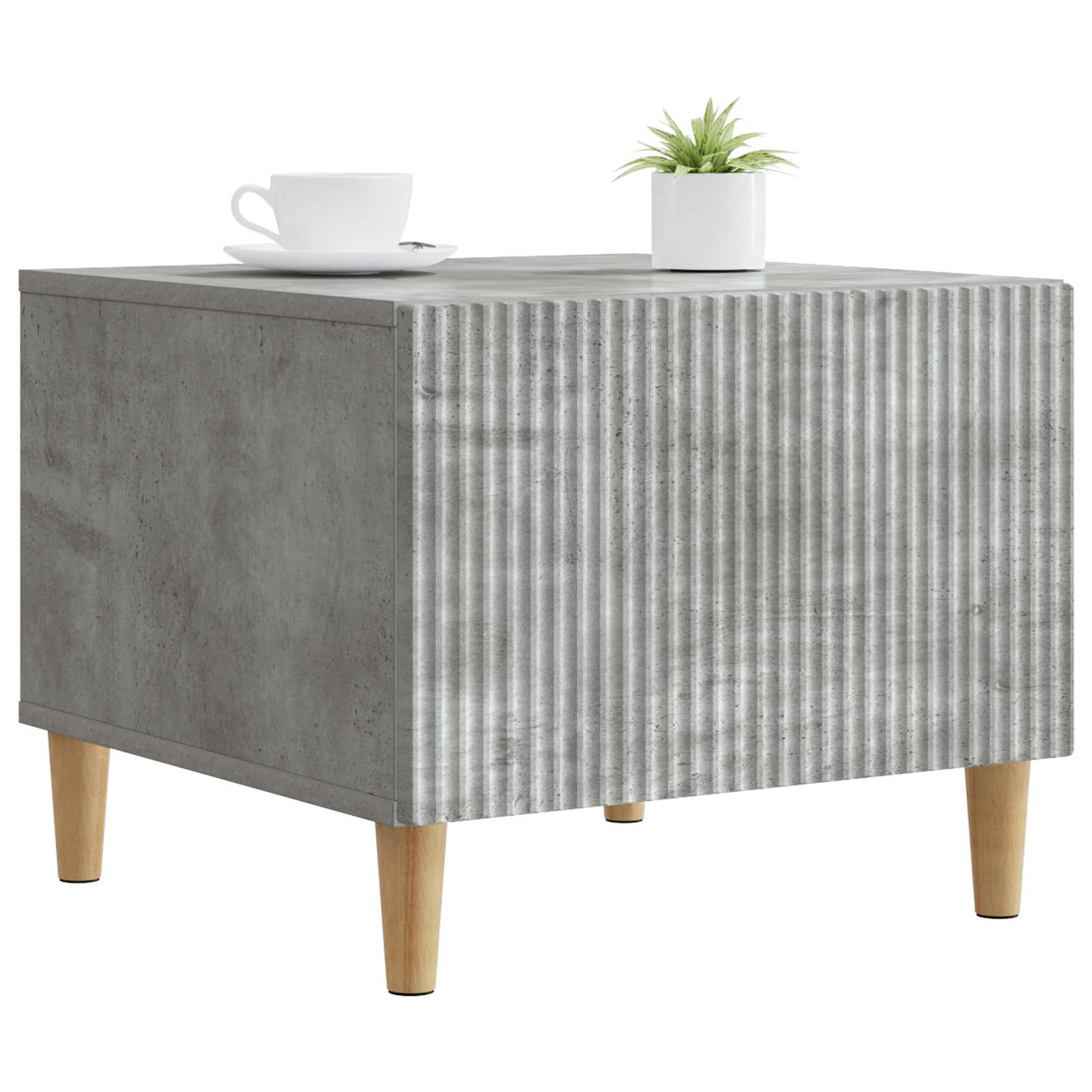 Kava Stol Betonska siva 49 x 50 x 40 cm Konstruirano drvo