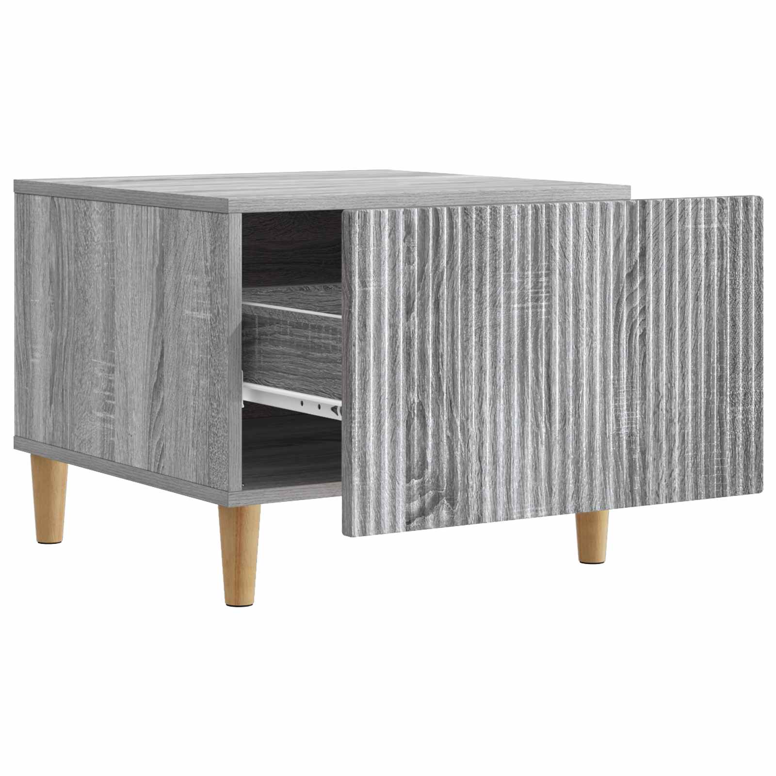 Kava Stol Siva sonoma 49 x 50 x 40 cm Konstruirano drvo