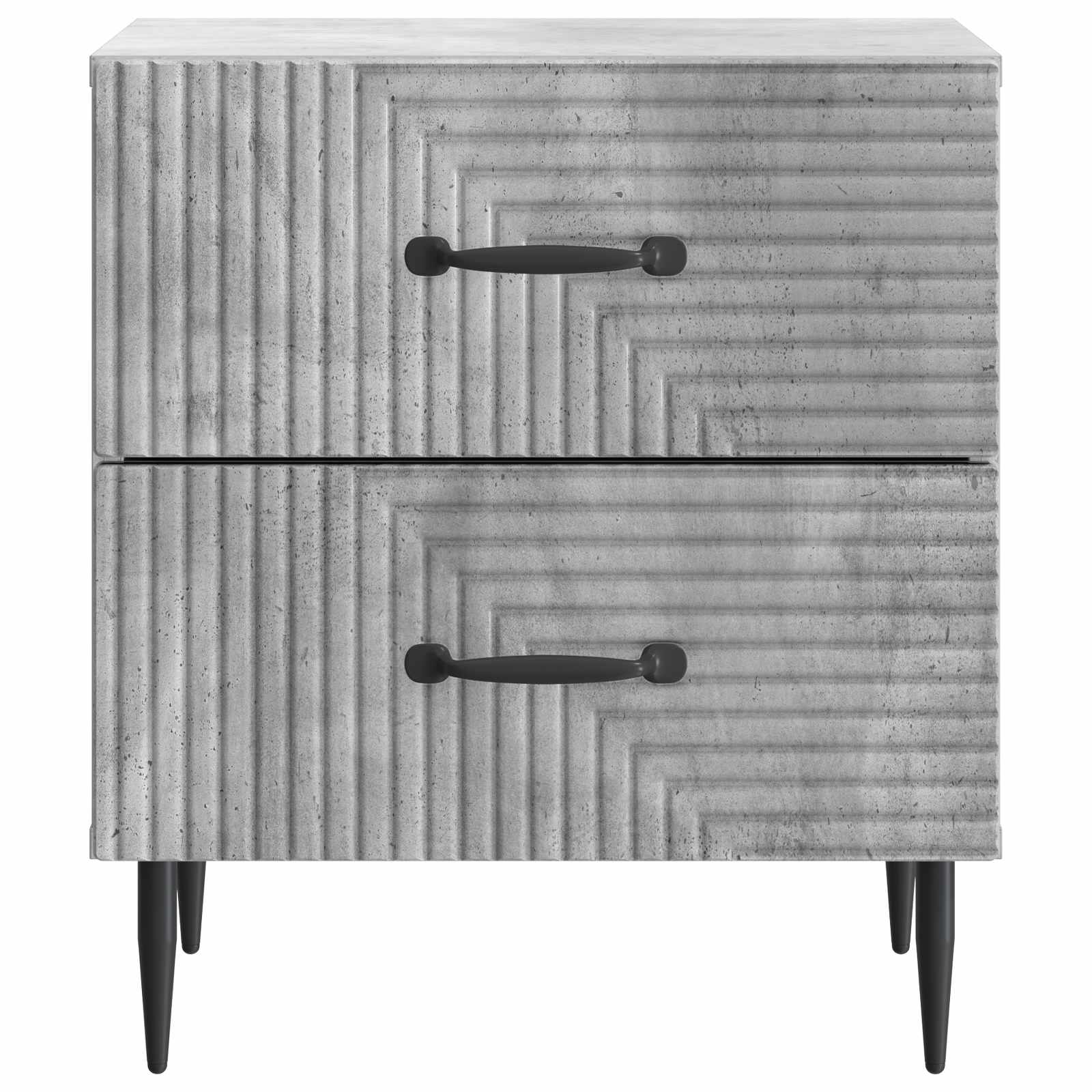 Noćni ormar Betonska siva 43 x 34,5 x 47,5 cm Konstruirano drvo