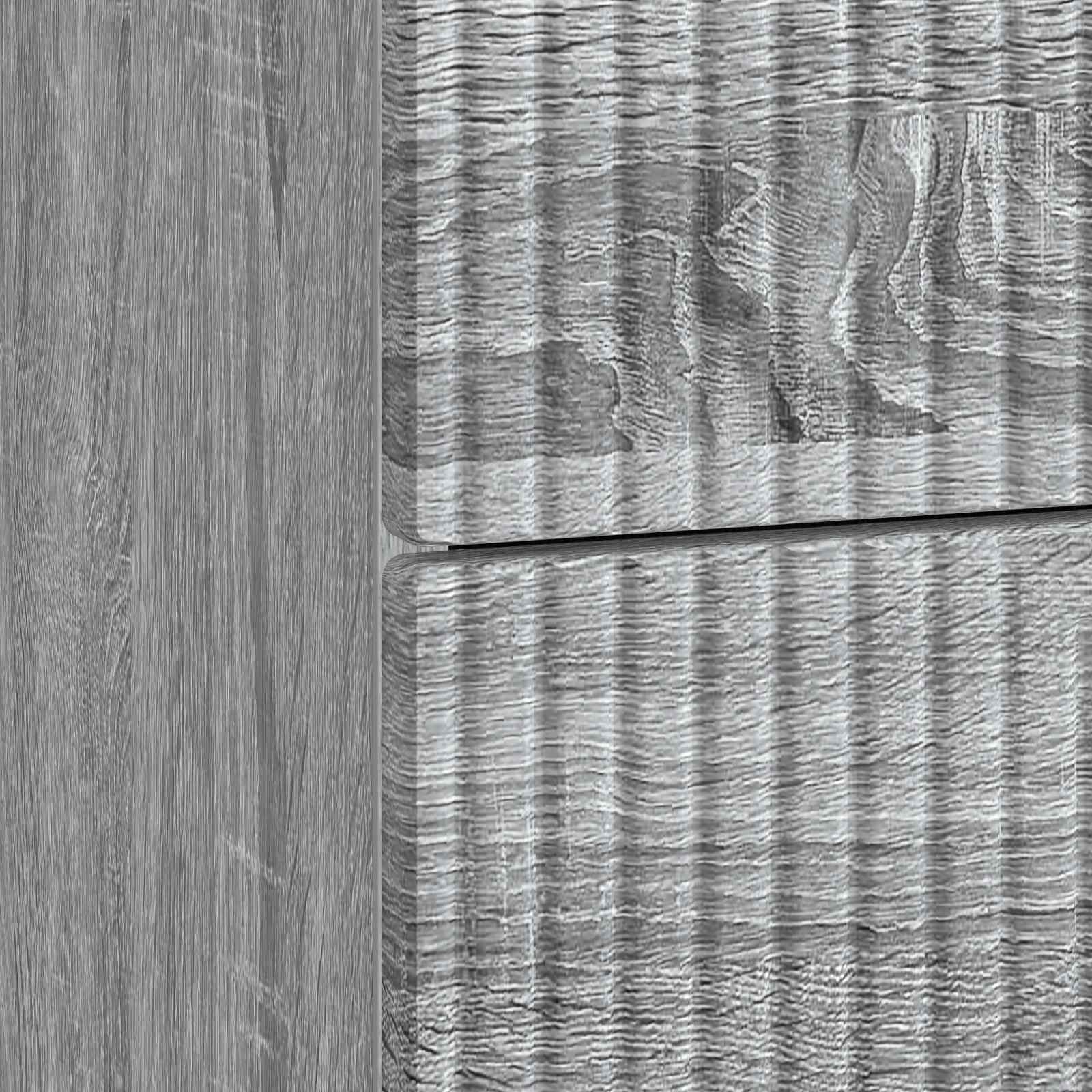 Noćni ormar Siva sonoma 43 x 34,5 x 47,5 cm Konstruirano drvo