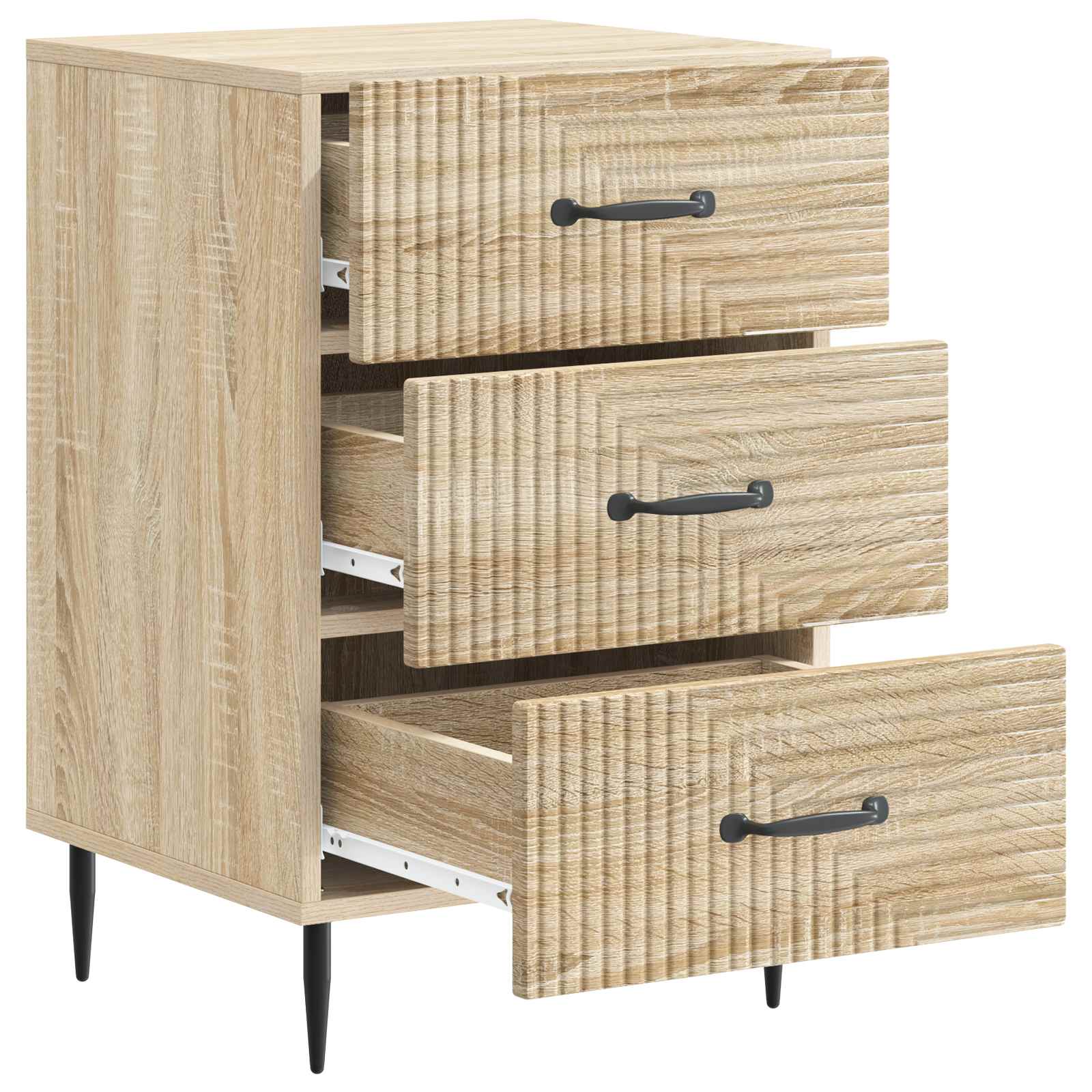 Noćni ormar Hrast sonoma 43 x 41 x 66,5 cm Konstruirano drvo