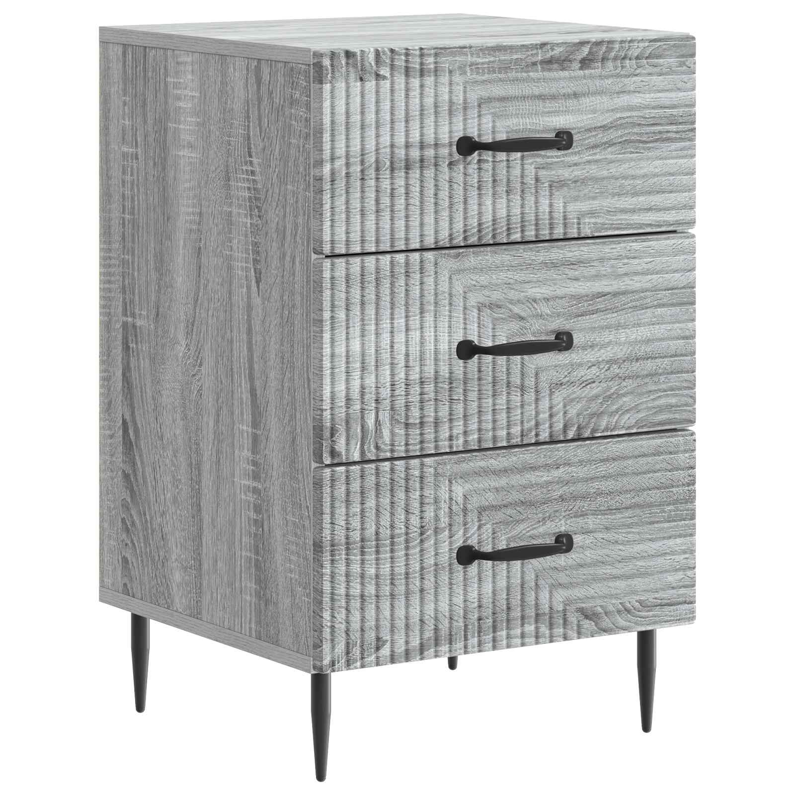 Noćni ormar Siva sonoma 43 x 41 x 66,5 cm Konstruirano drvo