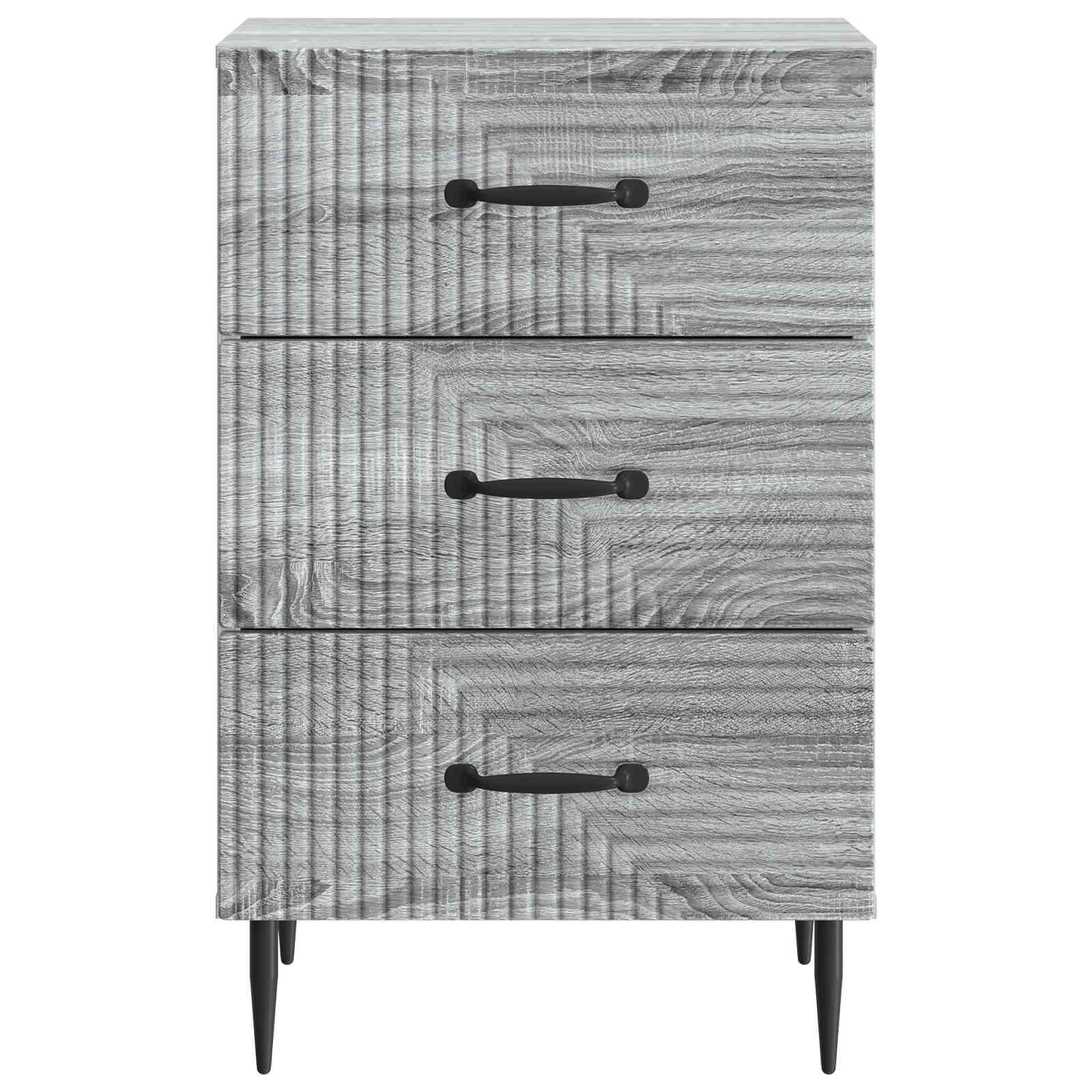 Noćni ormar Siva sonoma 43 x 41 x 66,5 cm Konstruirano drvo