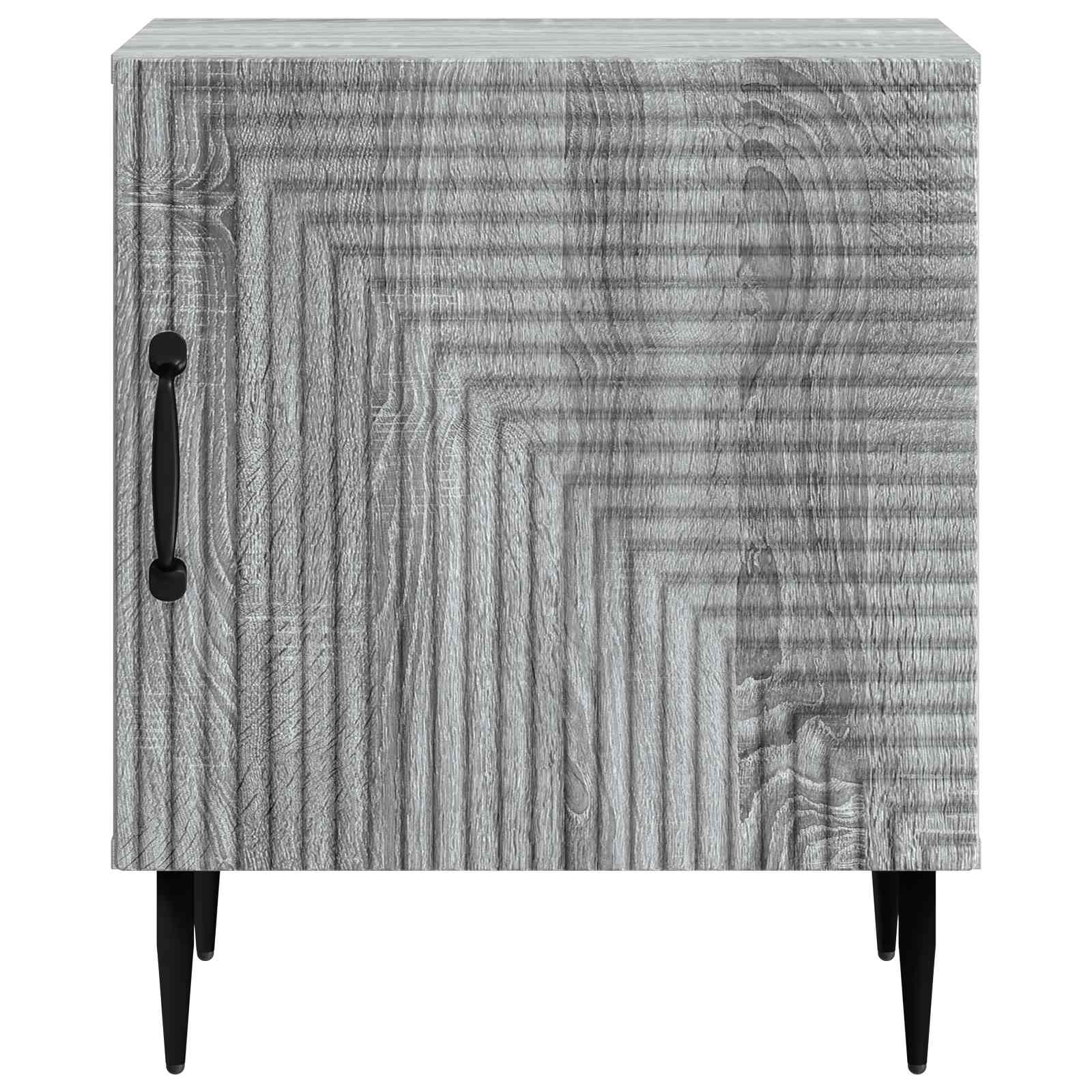 Noćni ormar Siva sonoma 43 x 34,5 x 50 cm Konstruirano drvo