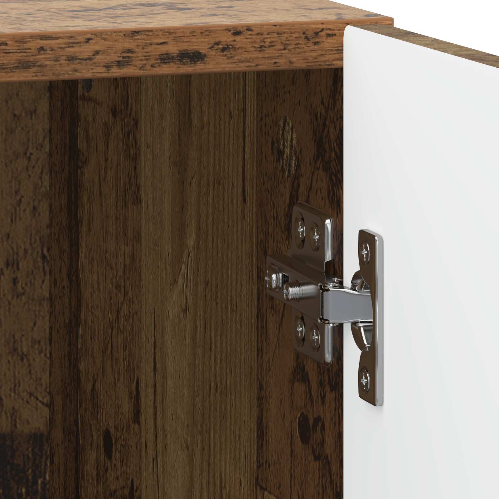 Noćni ormar 2 pcs Staro drvo 43 x 34,5 x 50 cm
