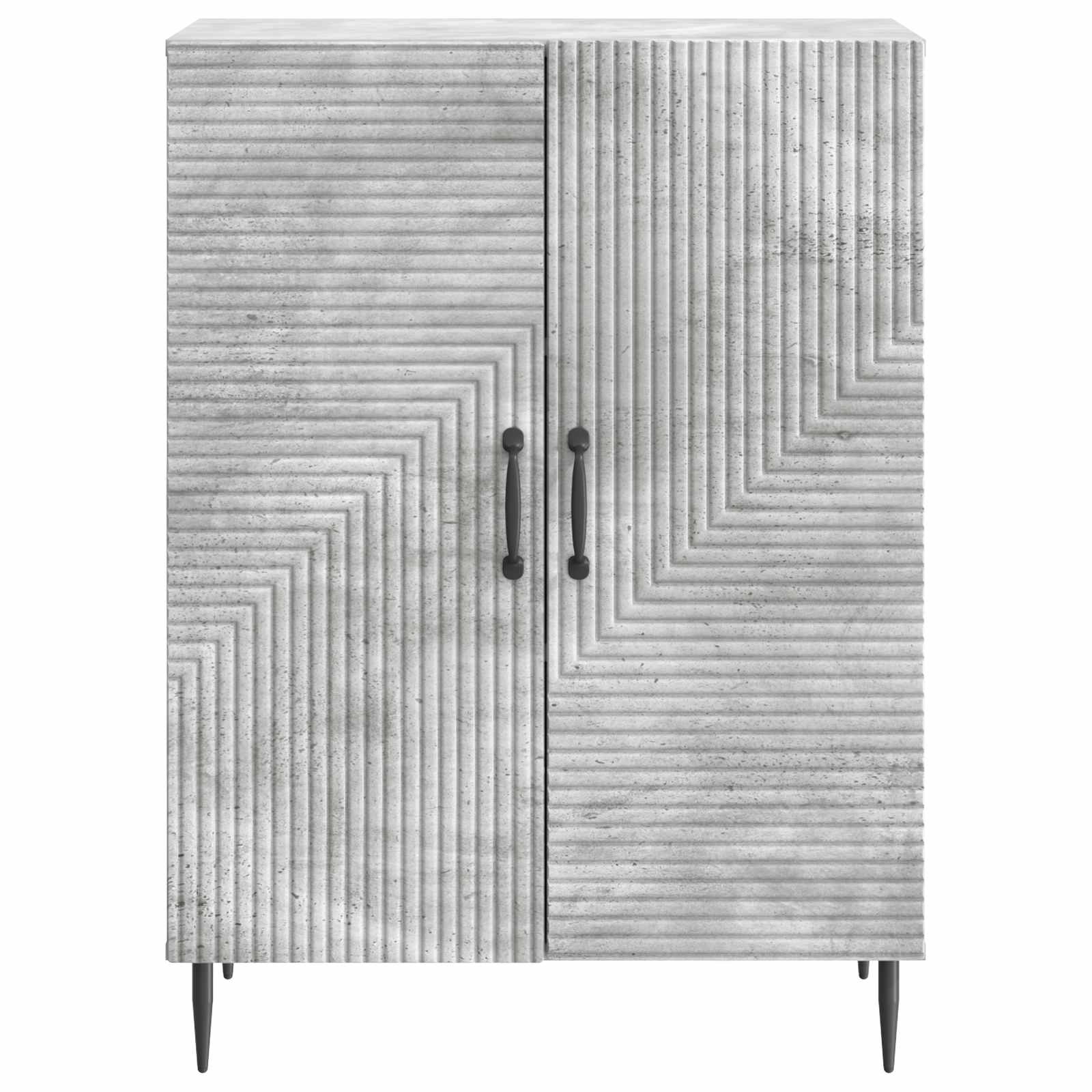 Kreveta Betonska siva 66 x 34,5 x 89,5 cm Konstruirano drvo