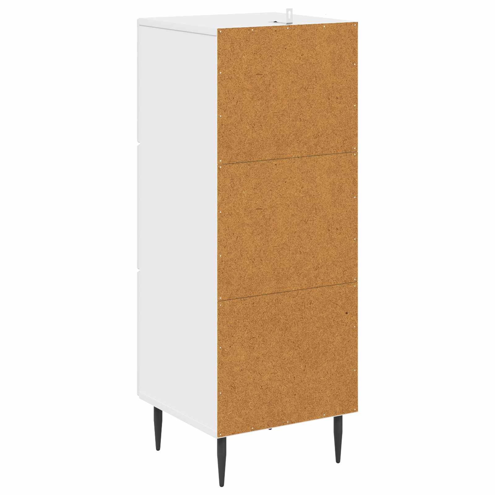 Ormar s ladicama Bijela visokog sjaja 33 x 34,5 x 89,5 cm
