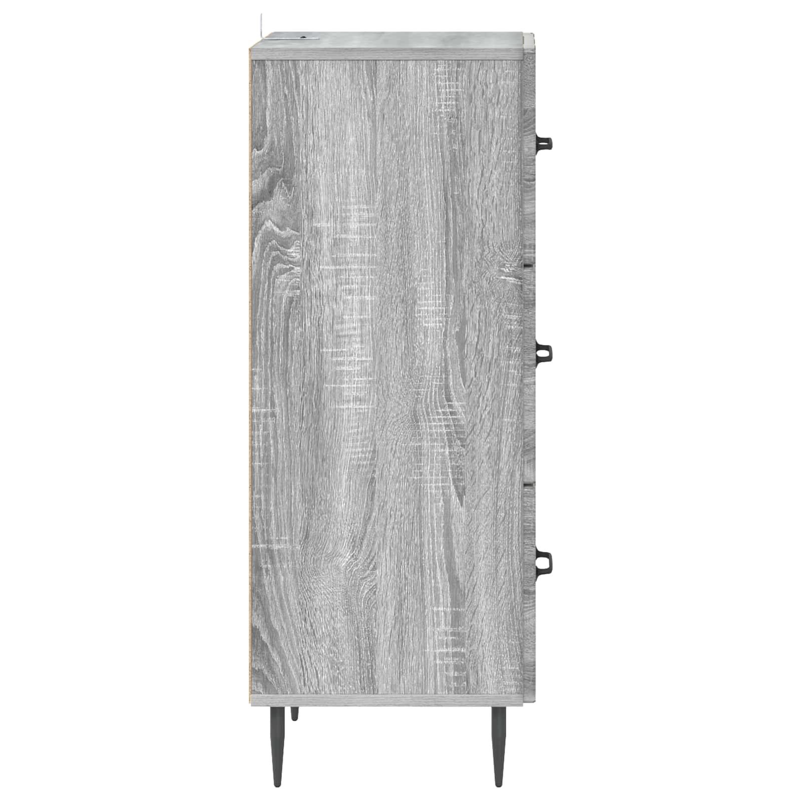Ormar s ladicama Siva sonoma 33 x 34,5 x 89,5 cm