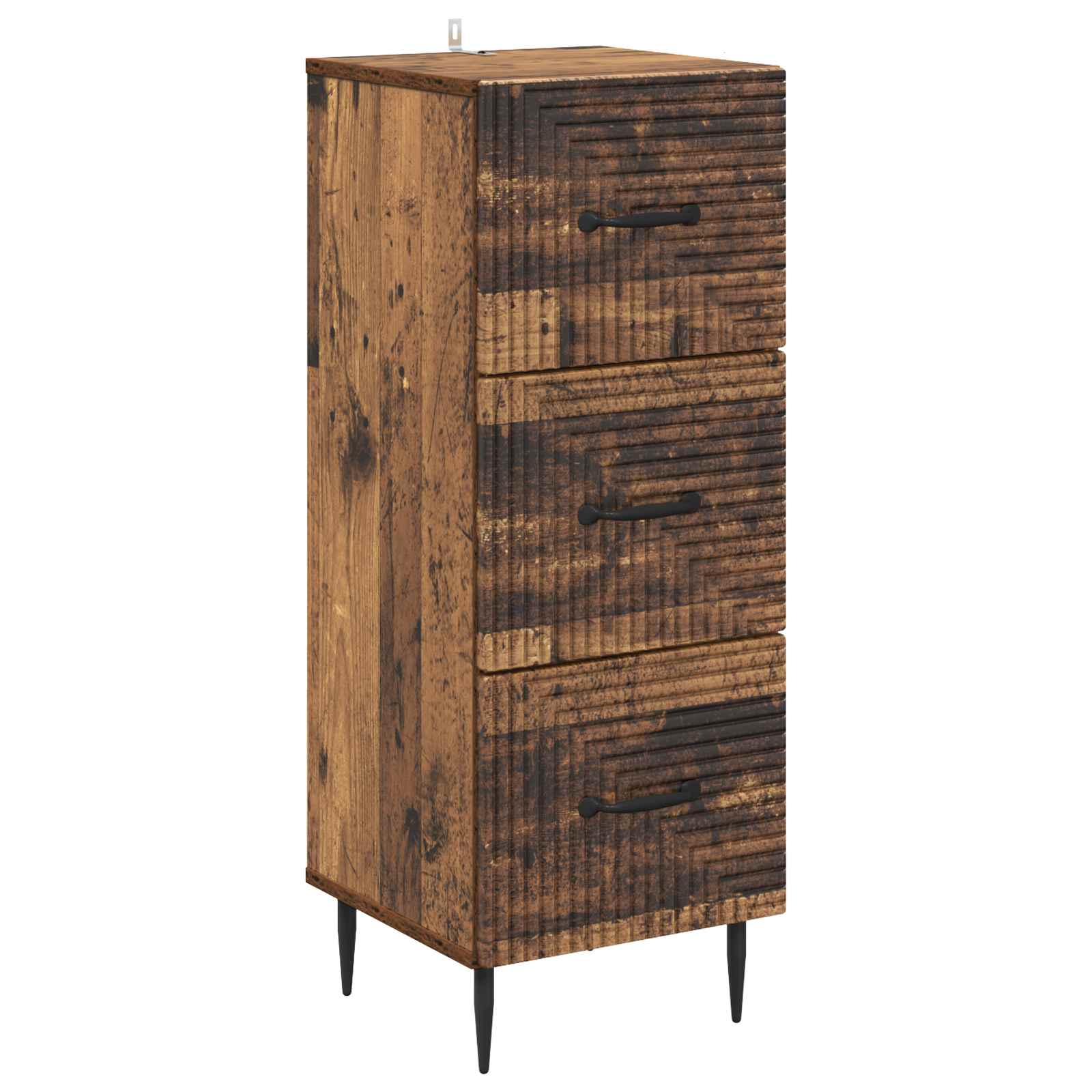 Ormar s ladicama Staro drvo 33 x 34,5 x 89,5 cm