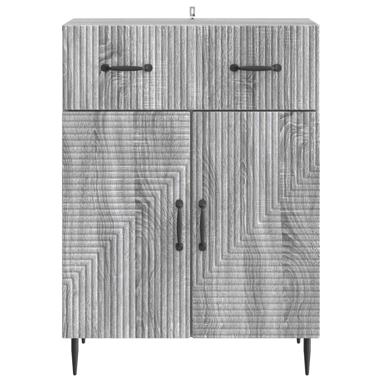Kreveta Siva sonoma 66 x 34,5 x 89,5 cm Konstruirano drvo