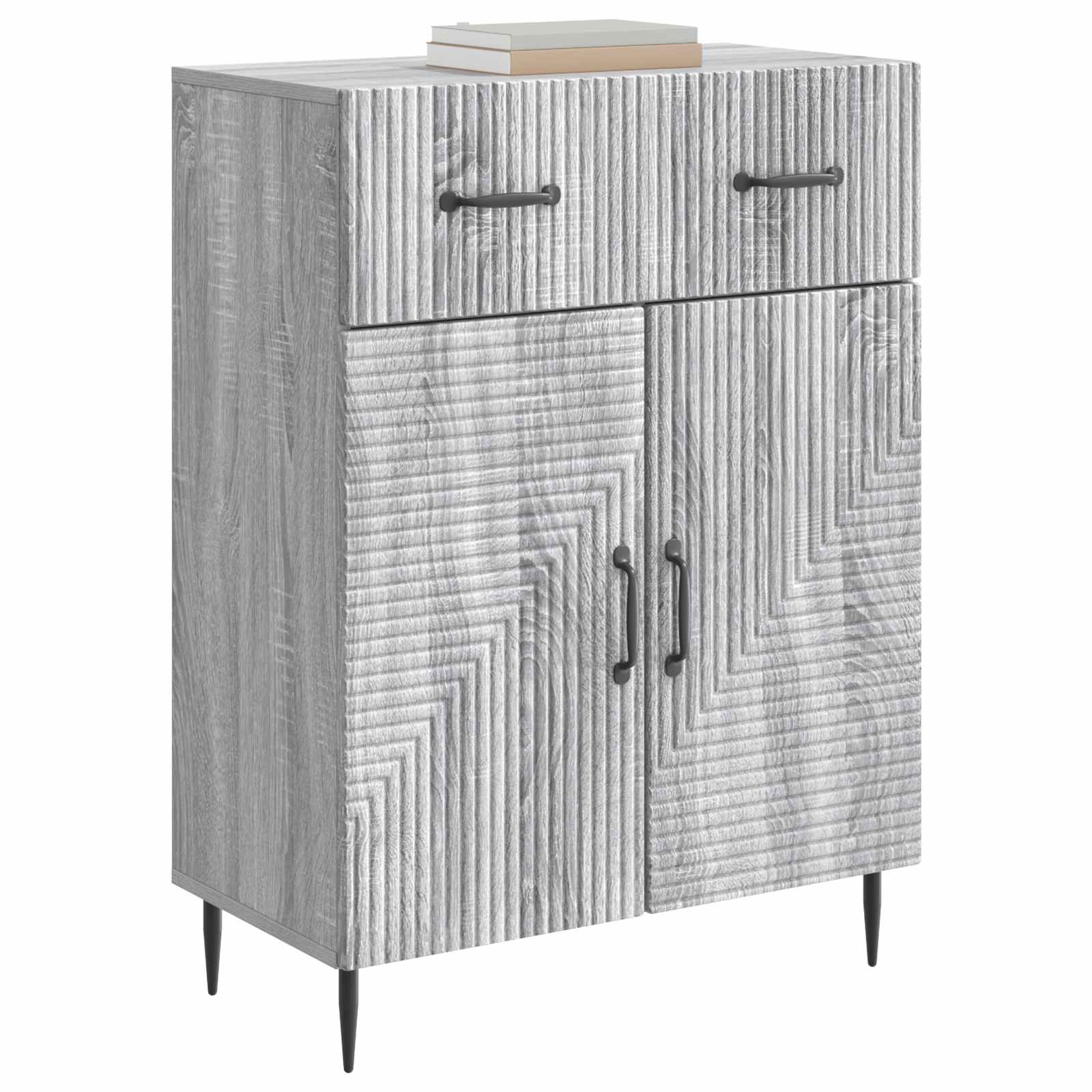 Kreveta Siva sonoma 66 x 34,5 x 89,5 cm Konstruirano drvo