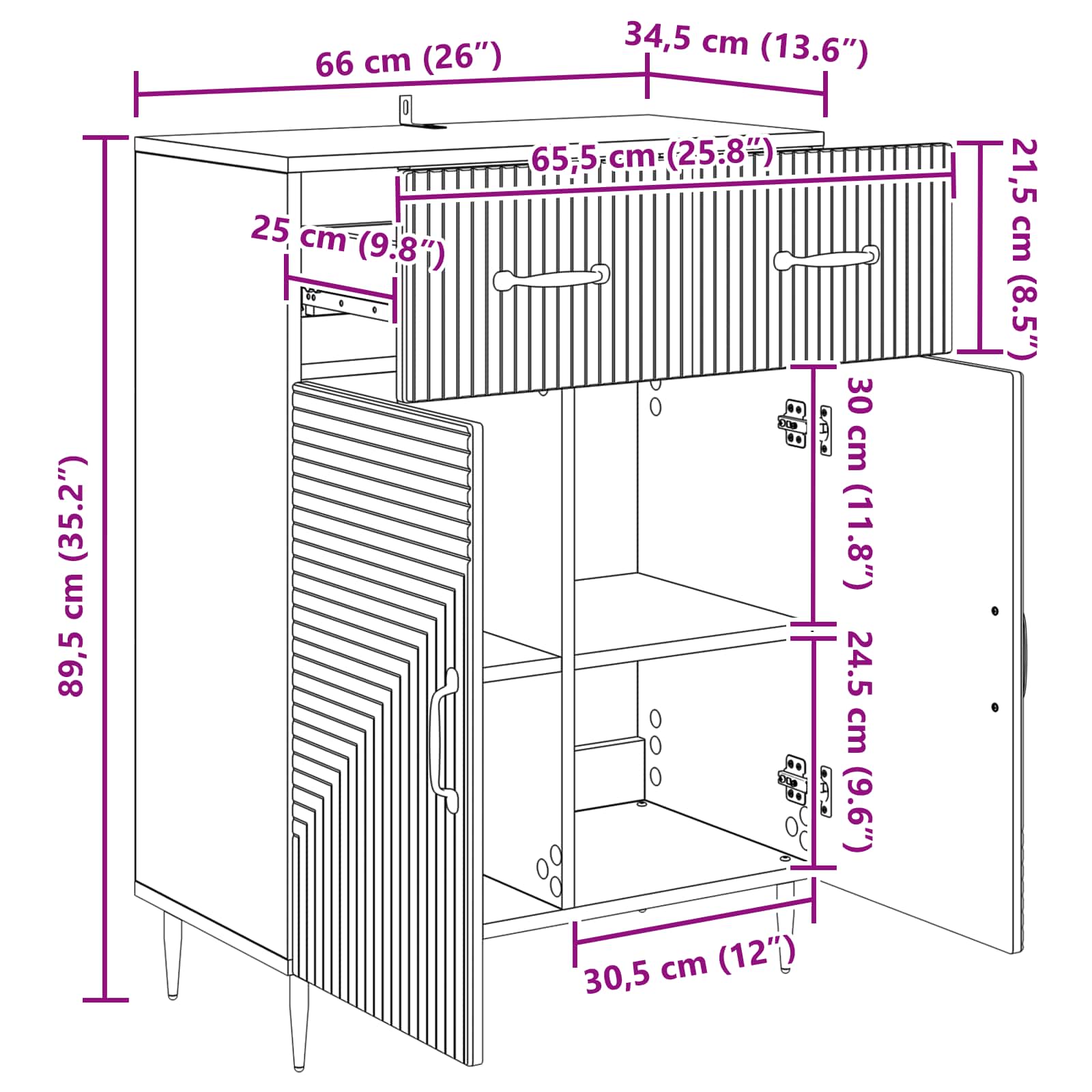 Kreveta Siva sonoma 66 x 34,5 x 89,5 cm Konstruirano drvo