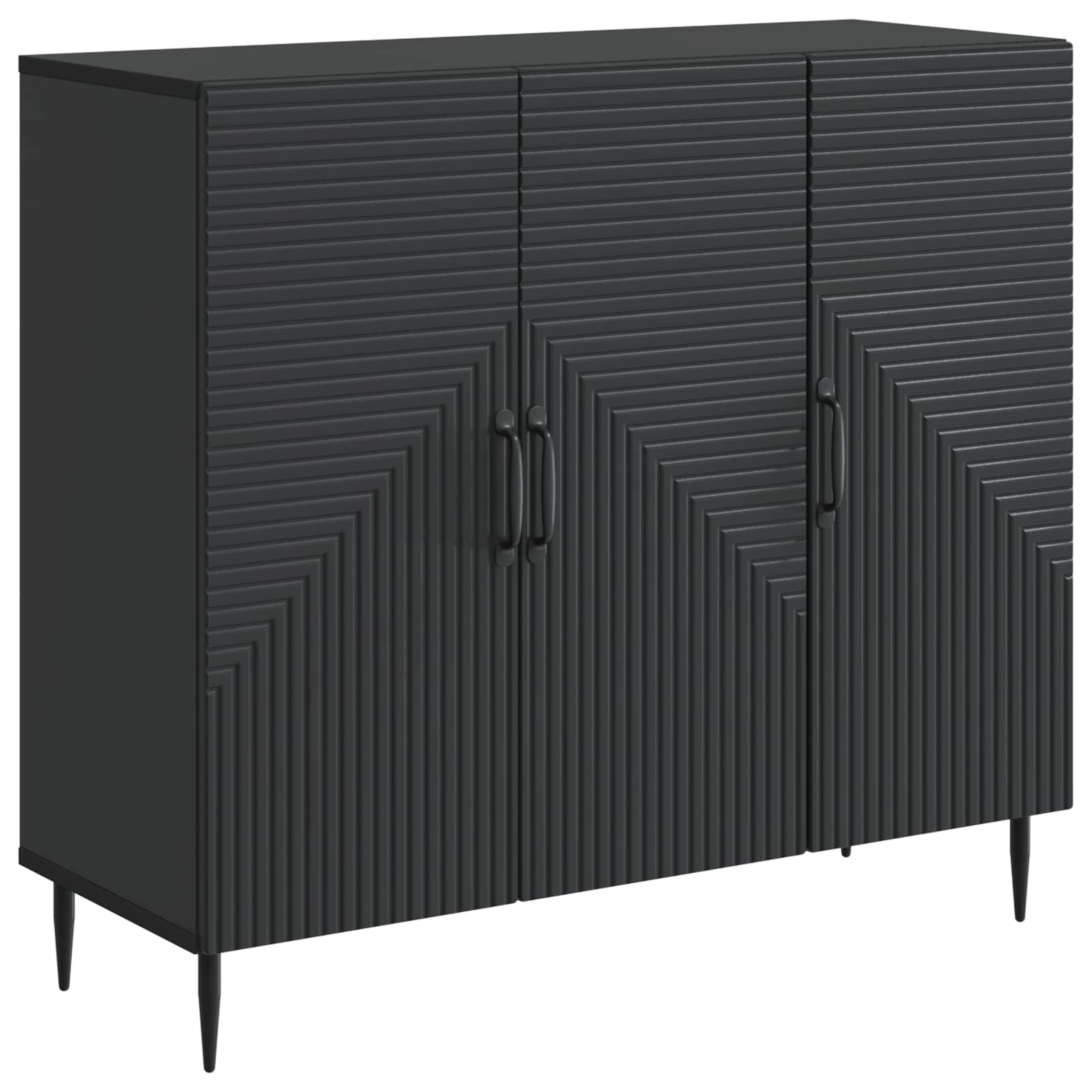 Kreveta Crna 89 x 34,5 x 80 cm Konstruirano drvo