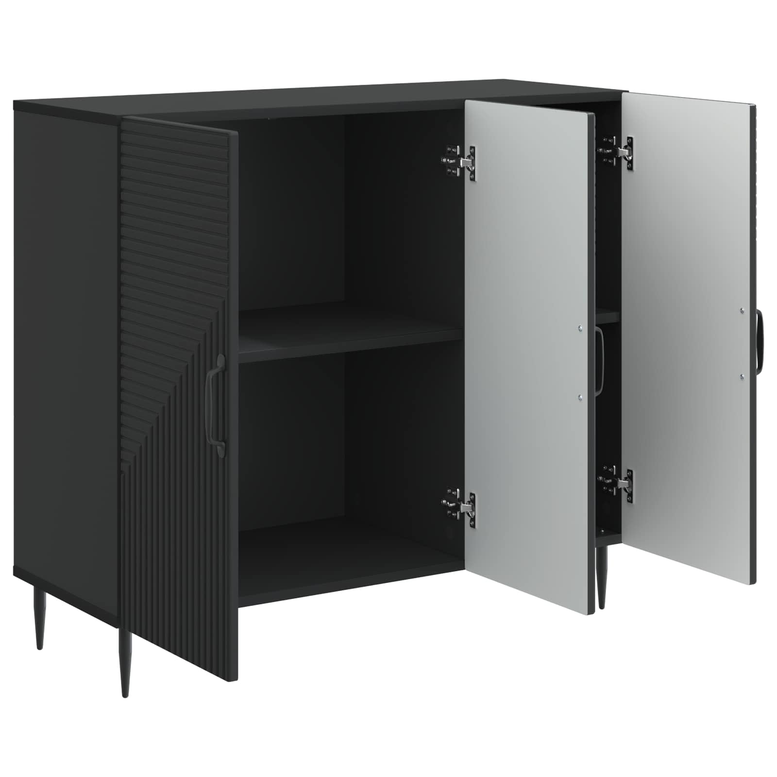 Kreveta Crna 89 x 34,5 x 80 cm Konstruirano drvo