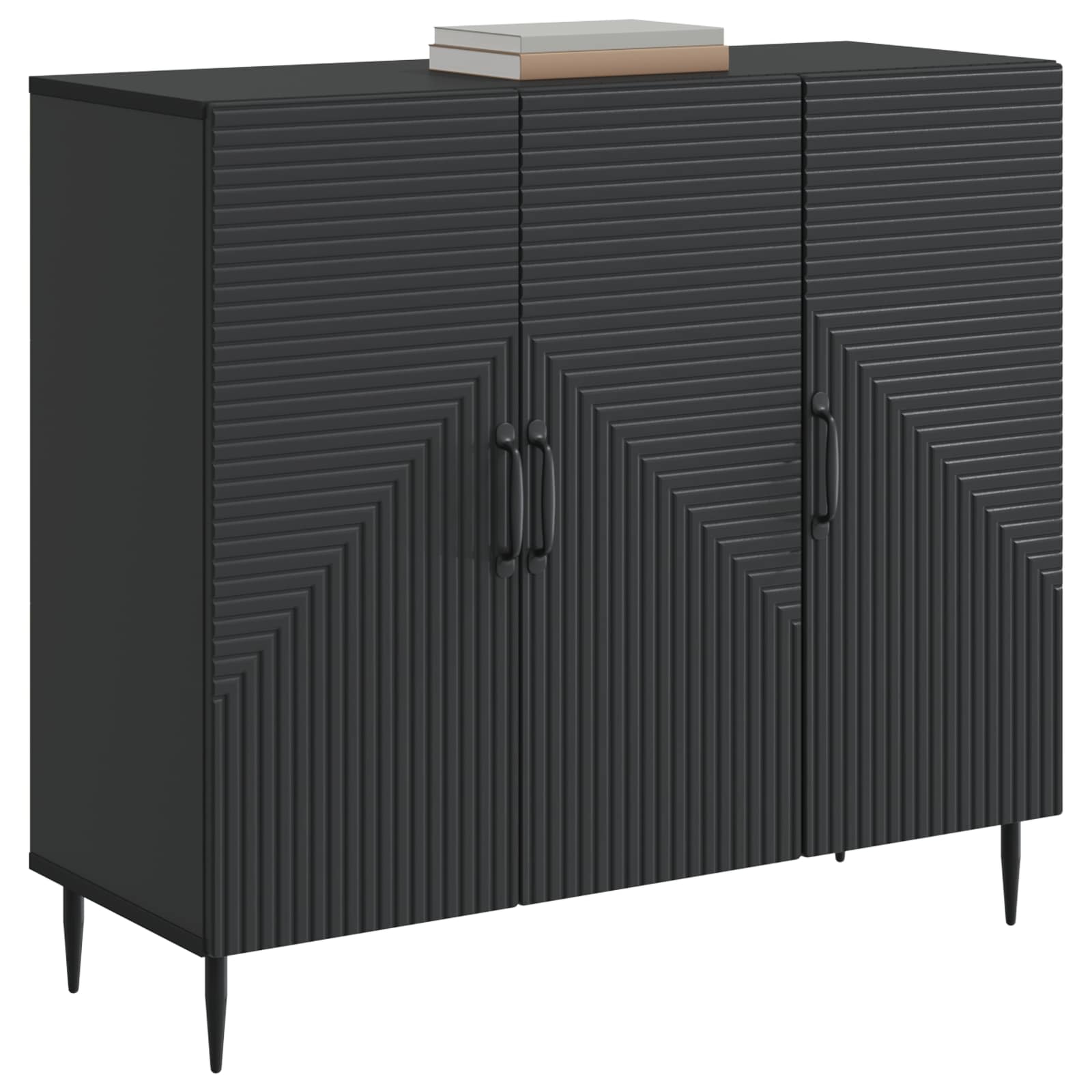Kreveta Crna 89 x 34,5 x 80 cm Konstruirano drvo