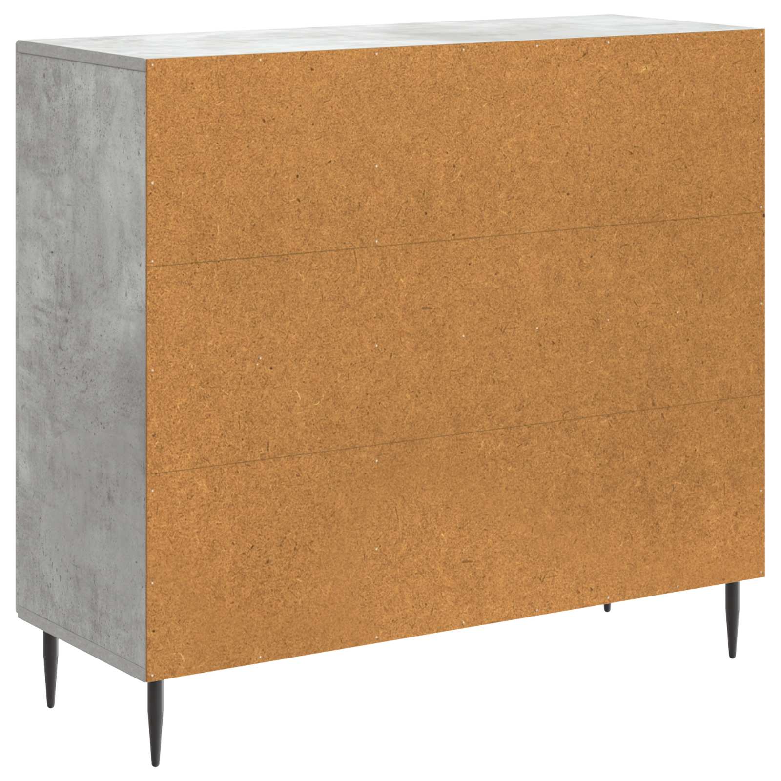 Kreveta Betonska siva 89 x 34,5 x 80 cm Konstruirano drvo