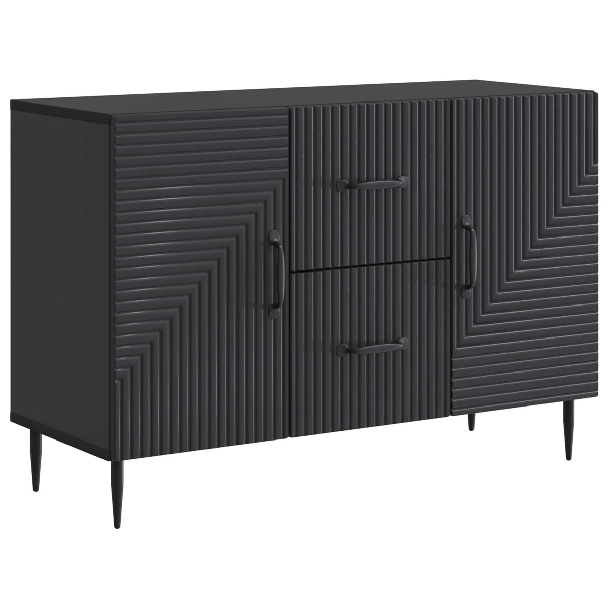 Kreveta s ladicama Crna 89 x 34,5 x 60 cm Konstruirano drvo