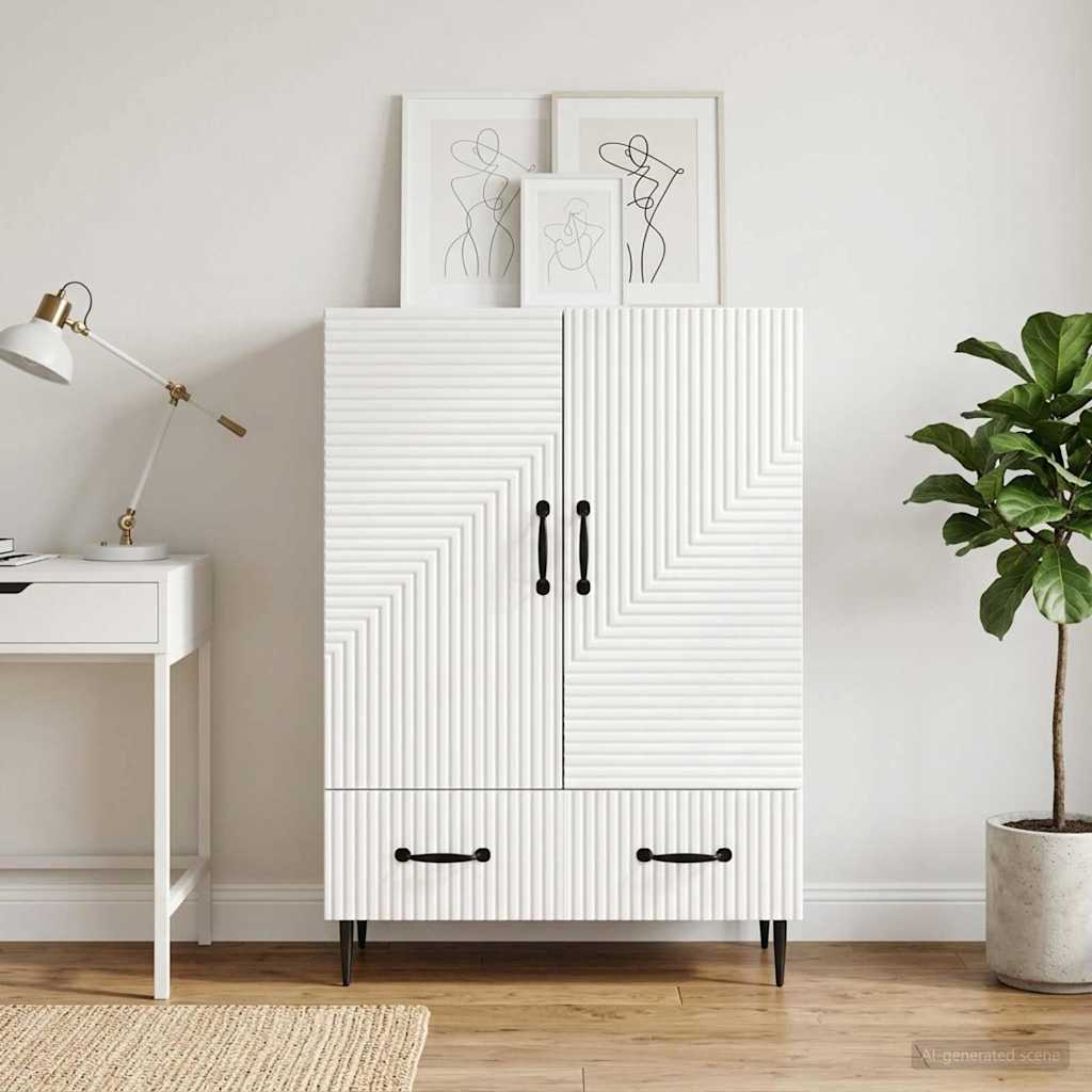 Kreveta Bijela 66 x 34,5 x 95 cm Konstruirano drvo