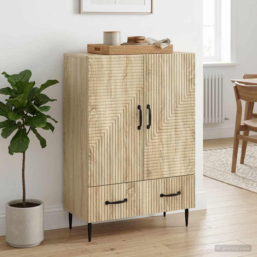 Kreveta Hrast sonoma 66 x 34,5 x 95 cm Konstruirano drvo