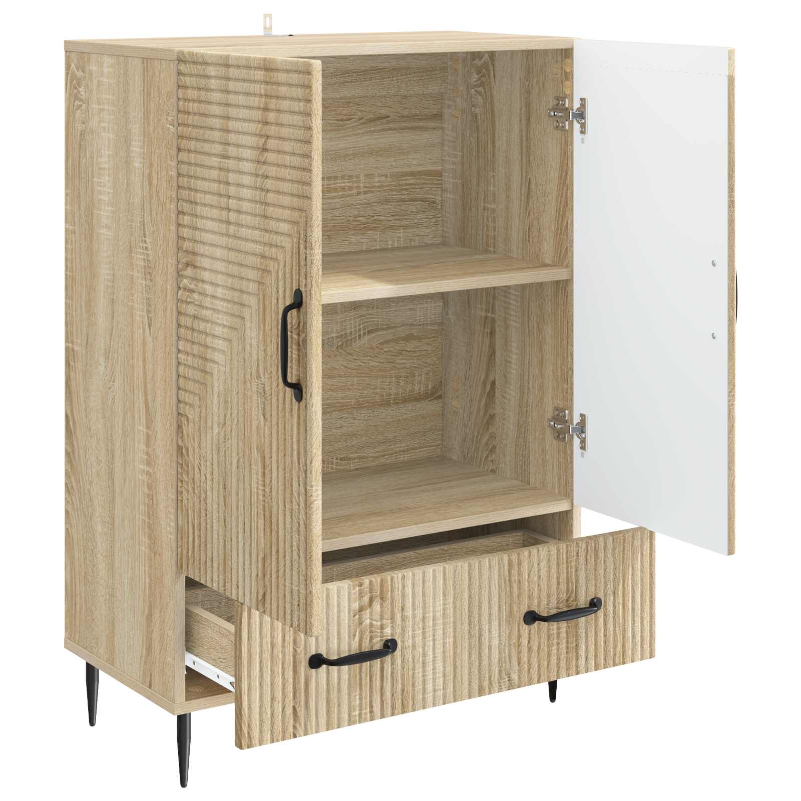Kreveta Hrast sonoma 66 x 34,5 x 95 cm Konstruirano drvo