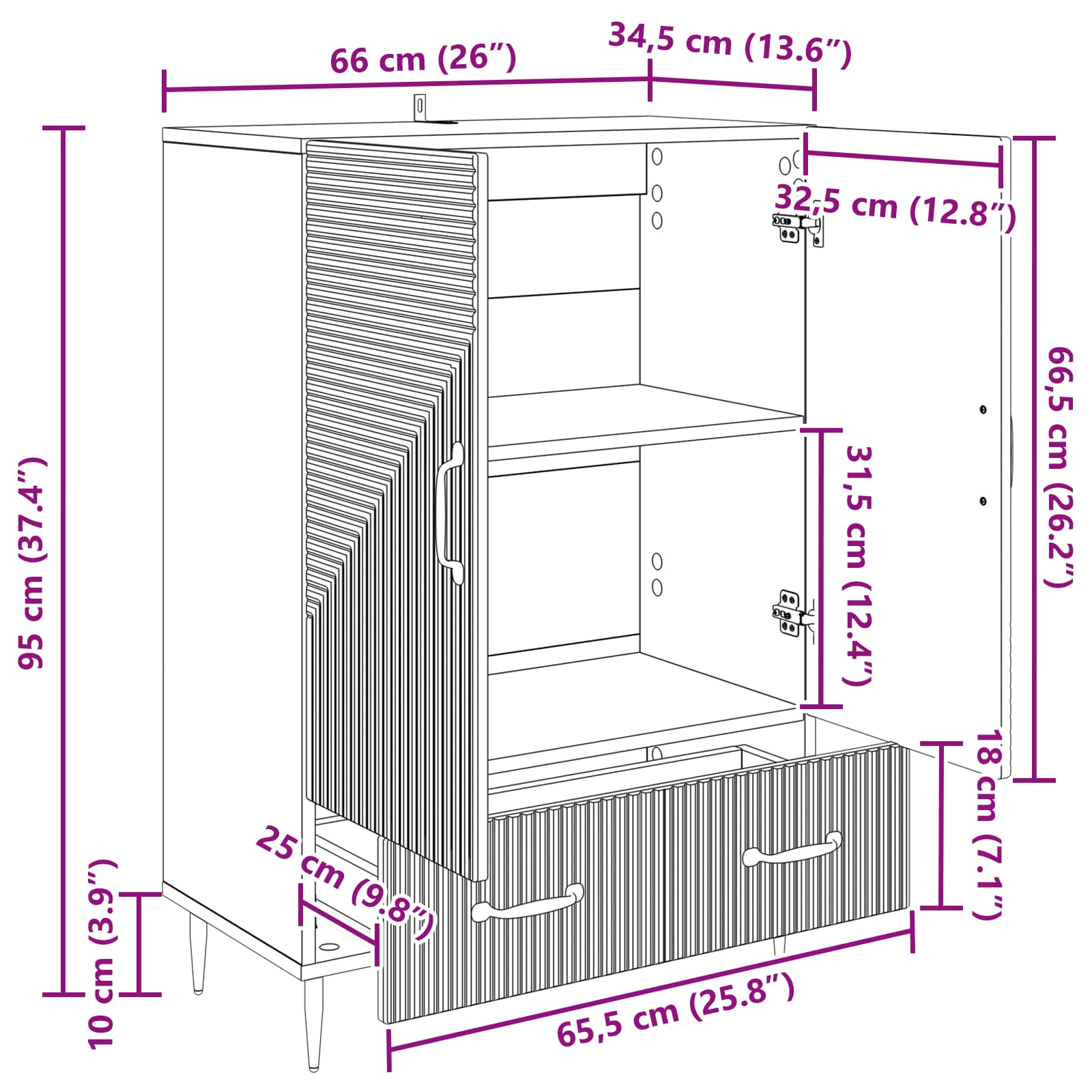 Kreveta Hrast sonoma 66 x 34,5 x 95 cm Konstruirano drvo