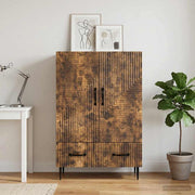 Kreveta Dimljeni hrast 66 x 34,5 x 95 cm Konstruirano drvo