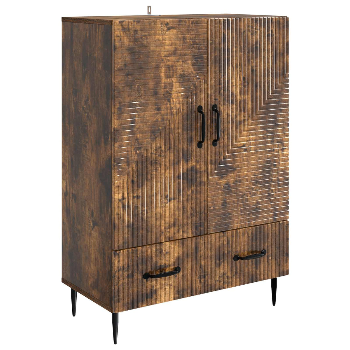 Kreveta Dimljeni hrast 66 x 34,5 x 95 cm Konstruirano drvo