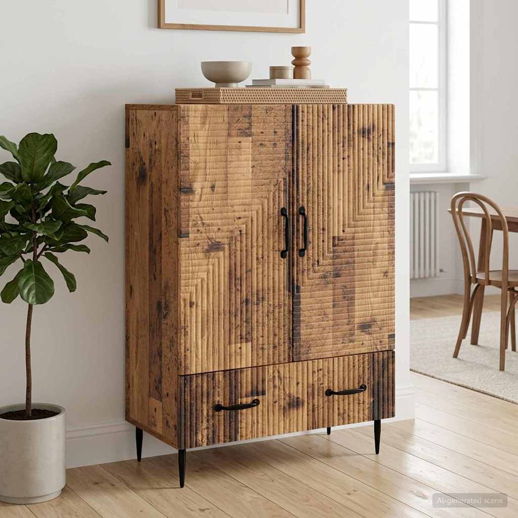 Kreveta Staro drvo 66 x 34,5 x 95 cm Konstruirano drvo