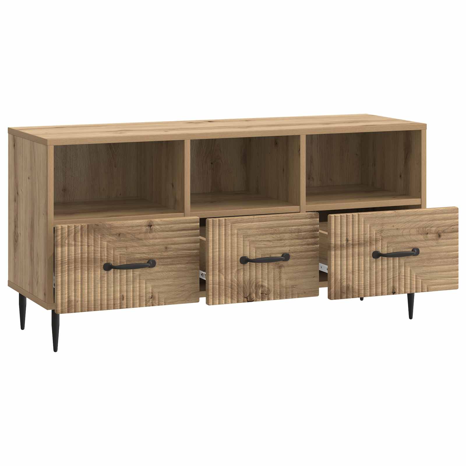 TV ormar Hrast artisan 102 x 34,5 x 50 cm Konstruirano drvo