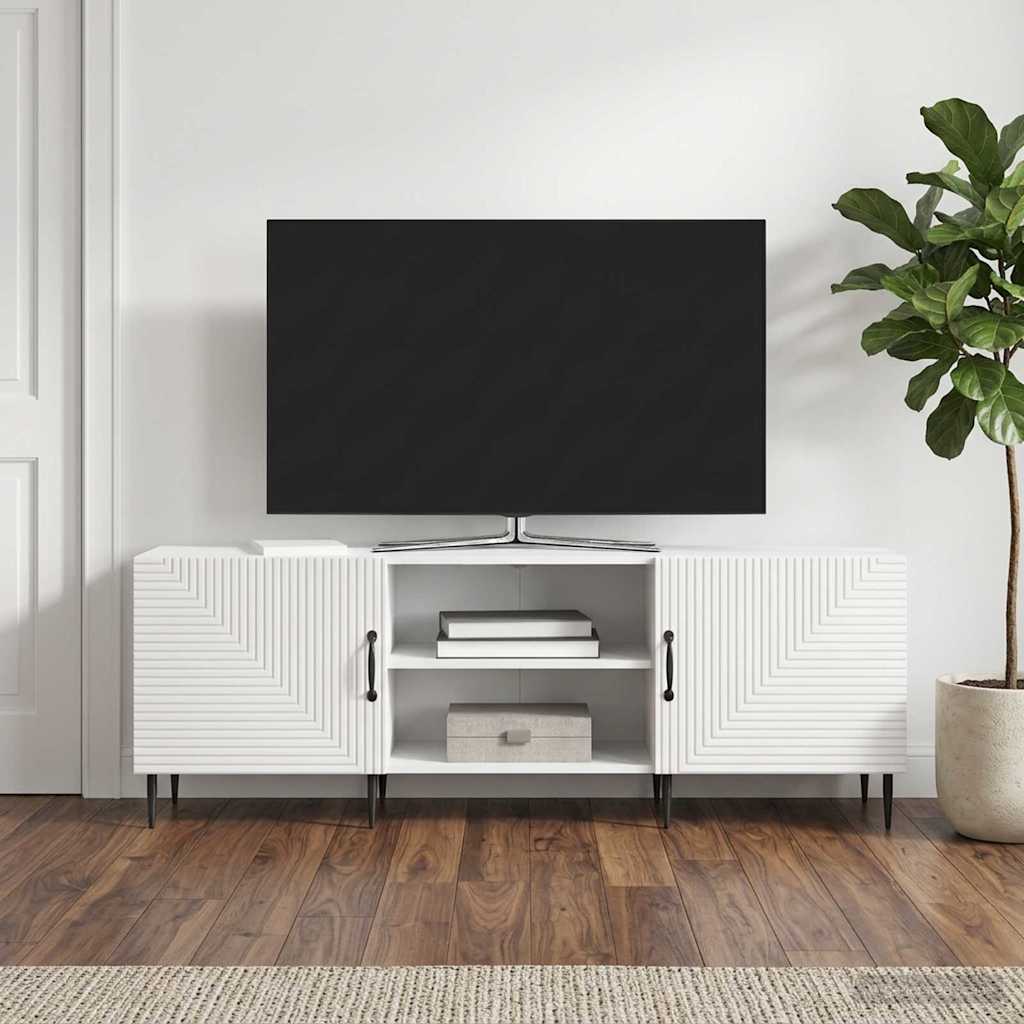 TV ormar 150 x 31 x 50 cm Bijela visokog sjaja